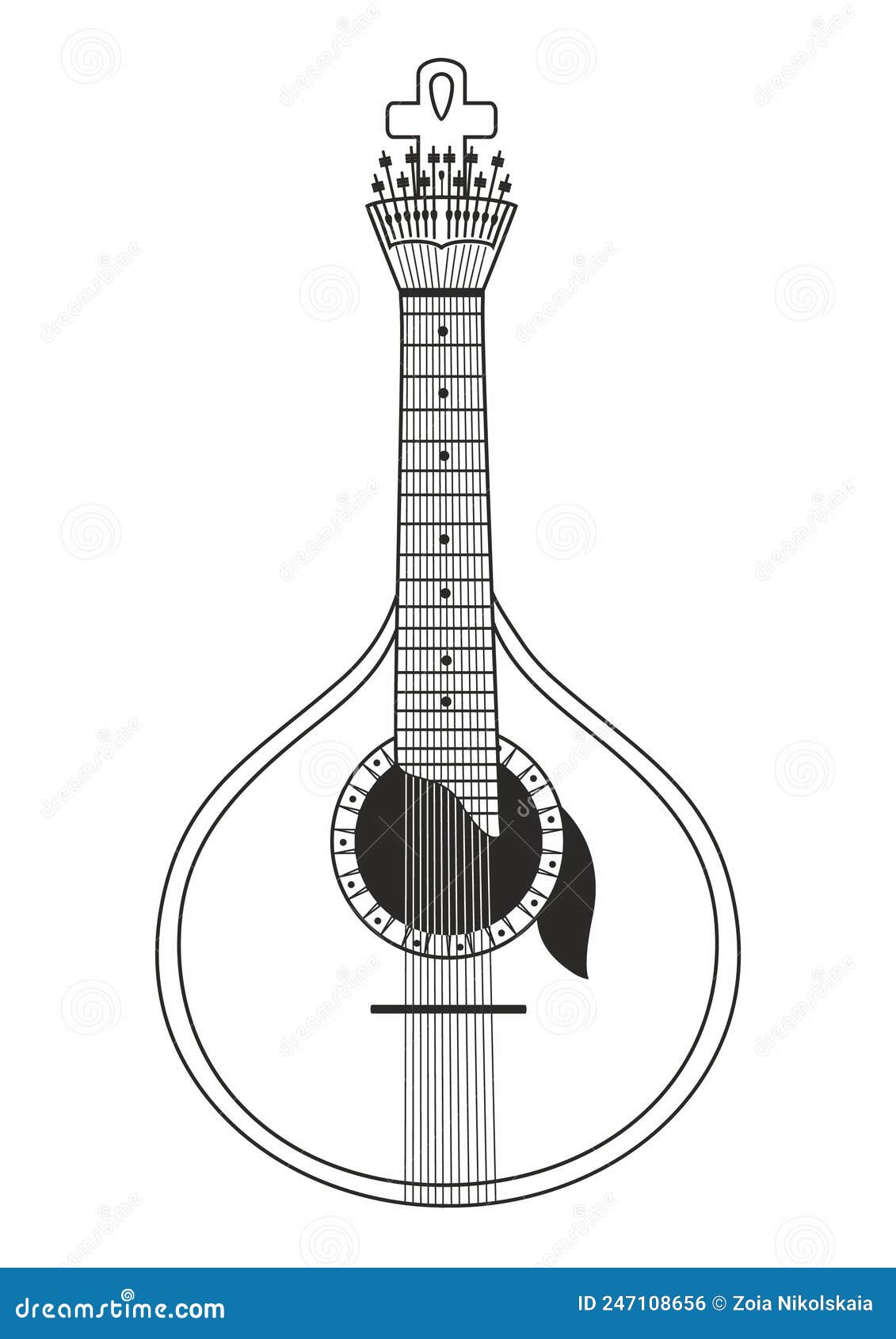 guitarra portuguesa fado folk musical instrument