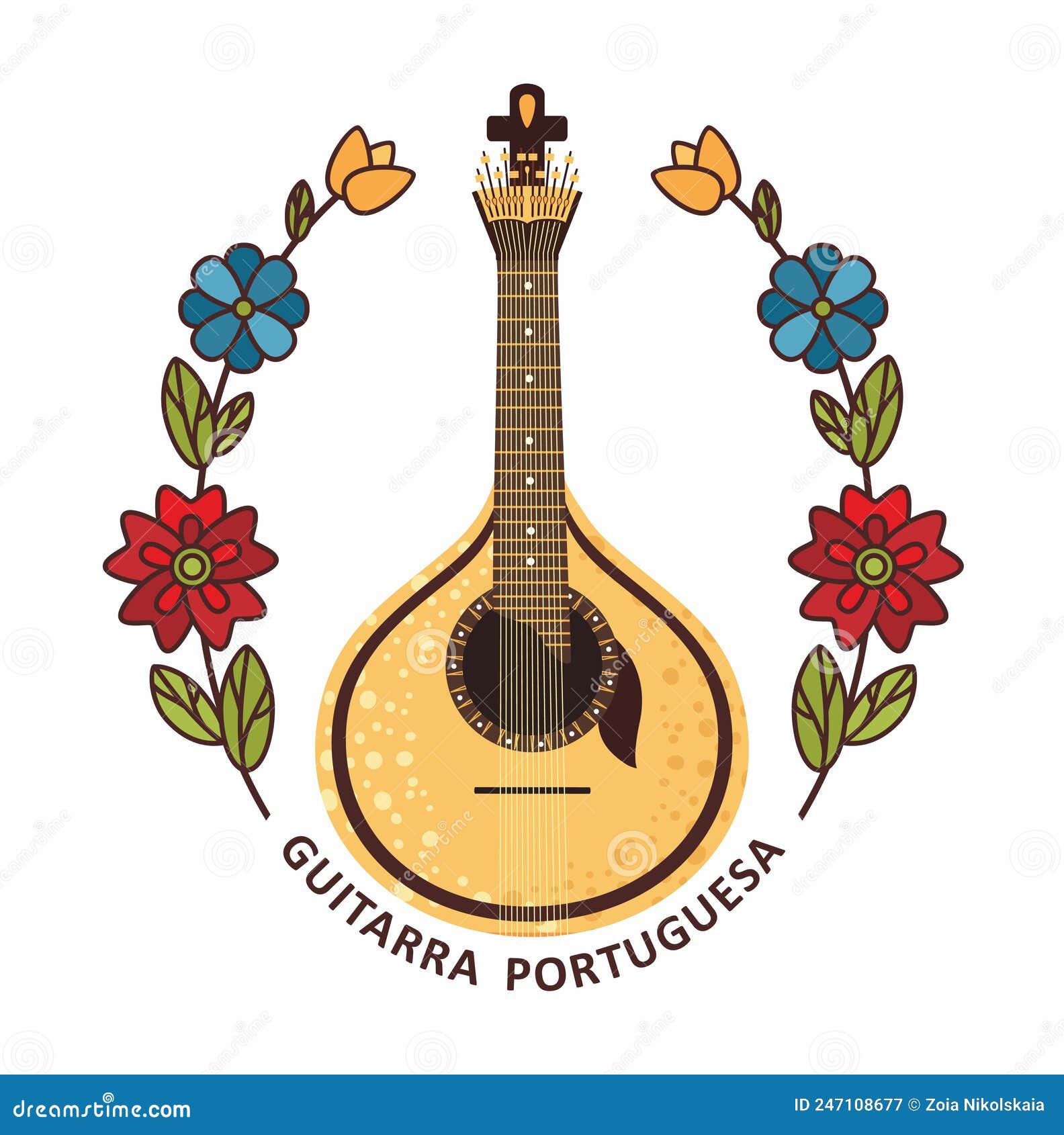guitarra portuguesa fado folk musical instrument