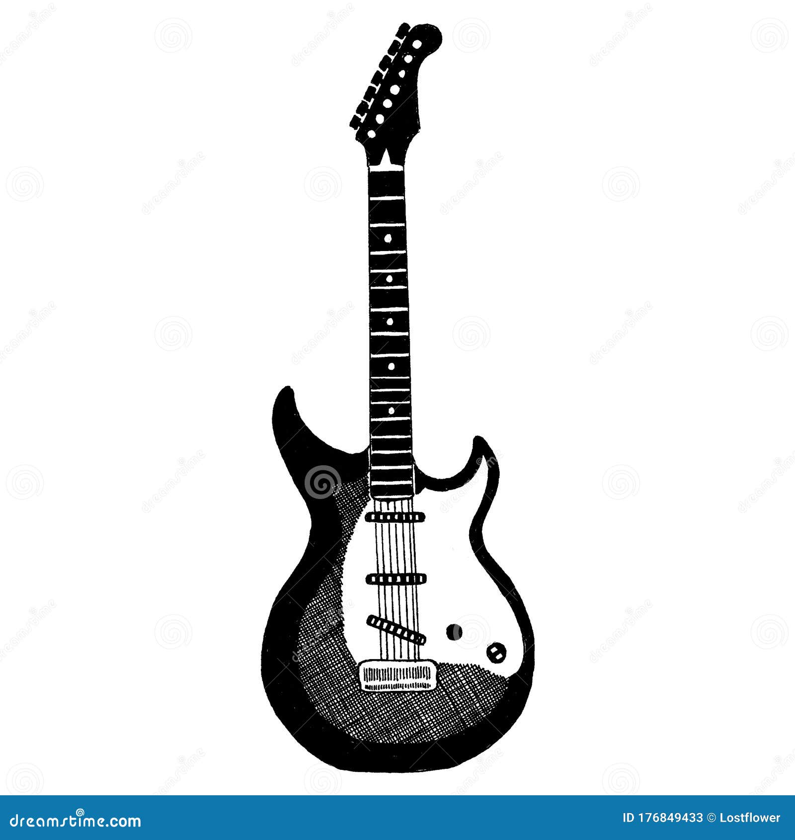 Para hombre símbolo de música guitarra guitarrista Acústica Eléctrica Bajo Instrumento T-Shirt