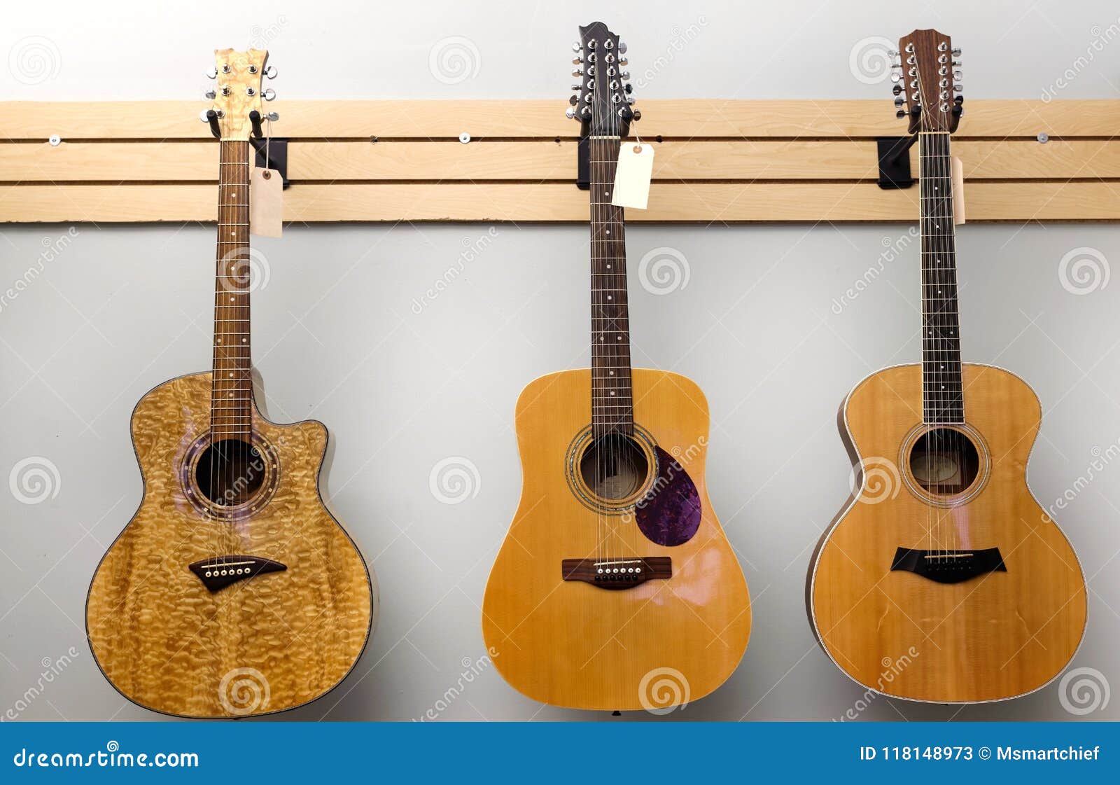 Guitars for Sale stock image. Image of music, display - 118148973