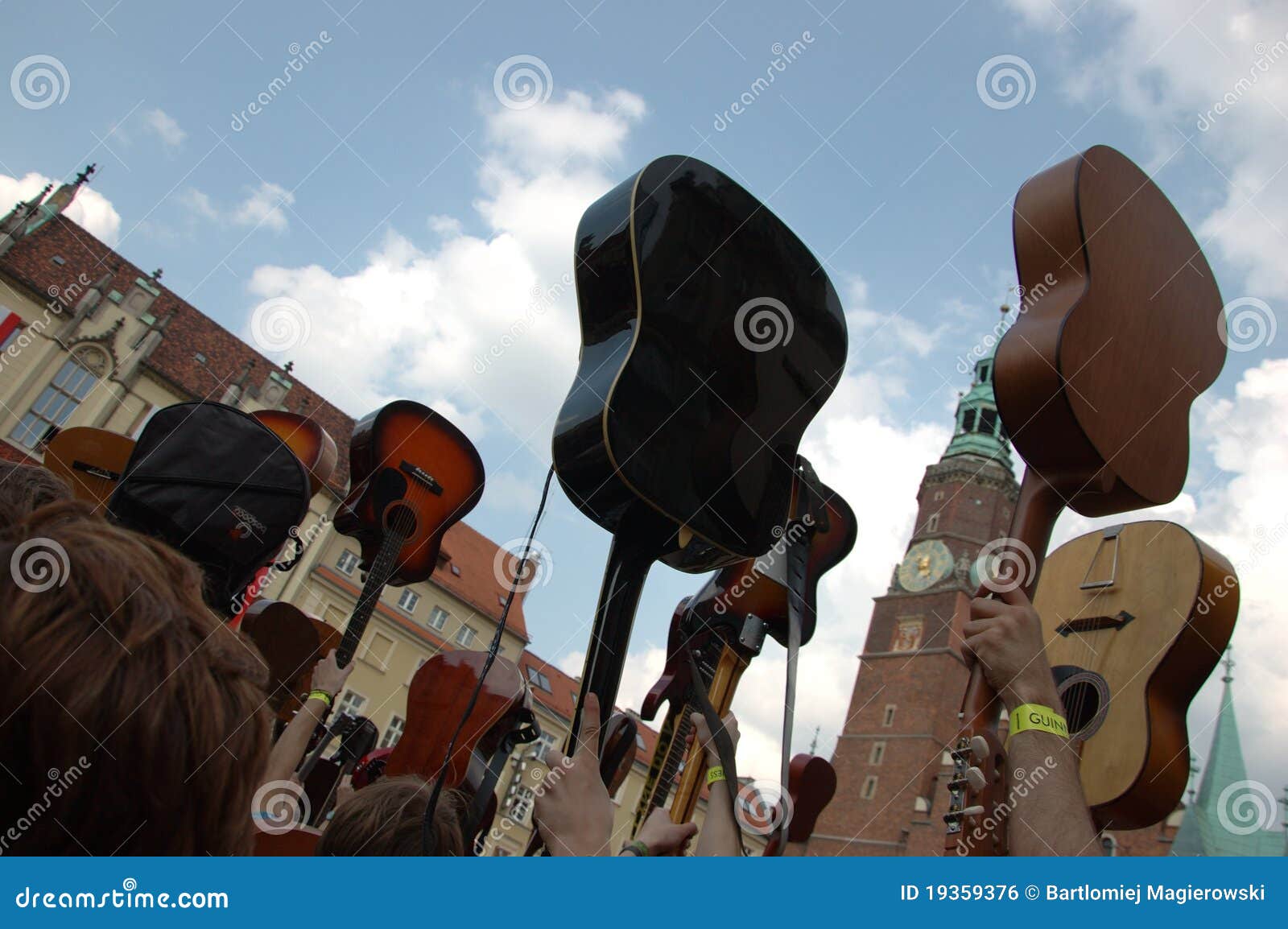 Guitars World Guinness Record Editorial Photo Image of world