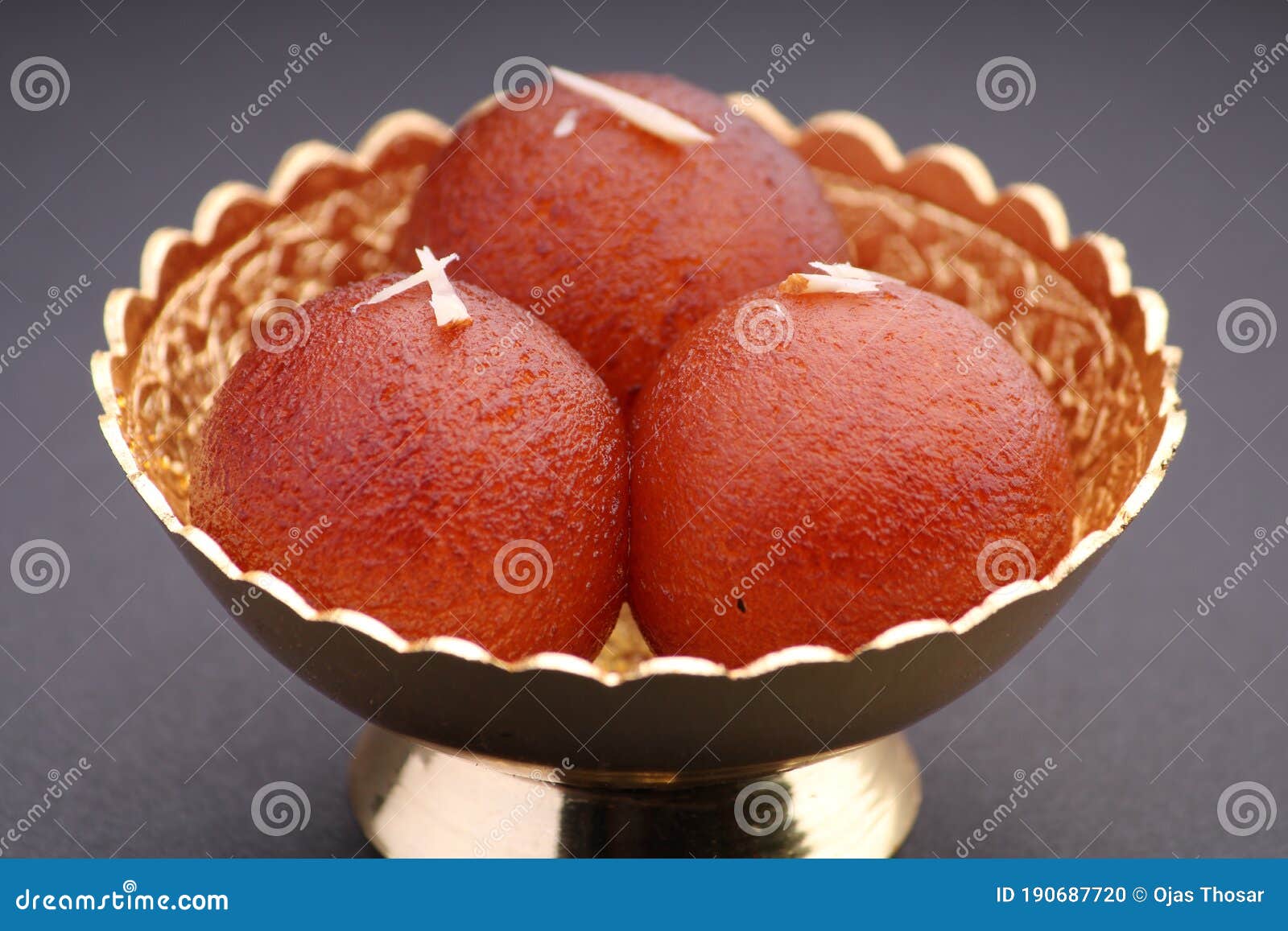 Top View Of Gulab Jamun And Currency Stock Photo, Picture and Royalty Free  Image. Image 80781963.