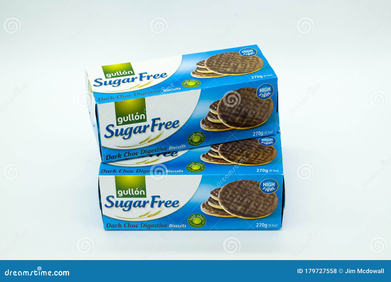 Gullon Branded Sugar Free Chocolate Digestive Biscuits In Recyclable Packaging And Popular With Diabetics Editorial Stock Photo Image Of Healthier Recycling 179727558