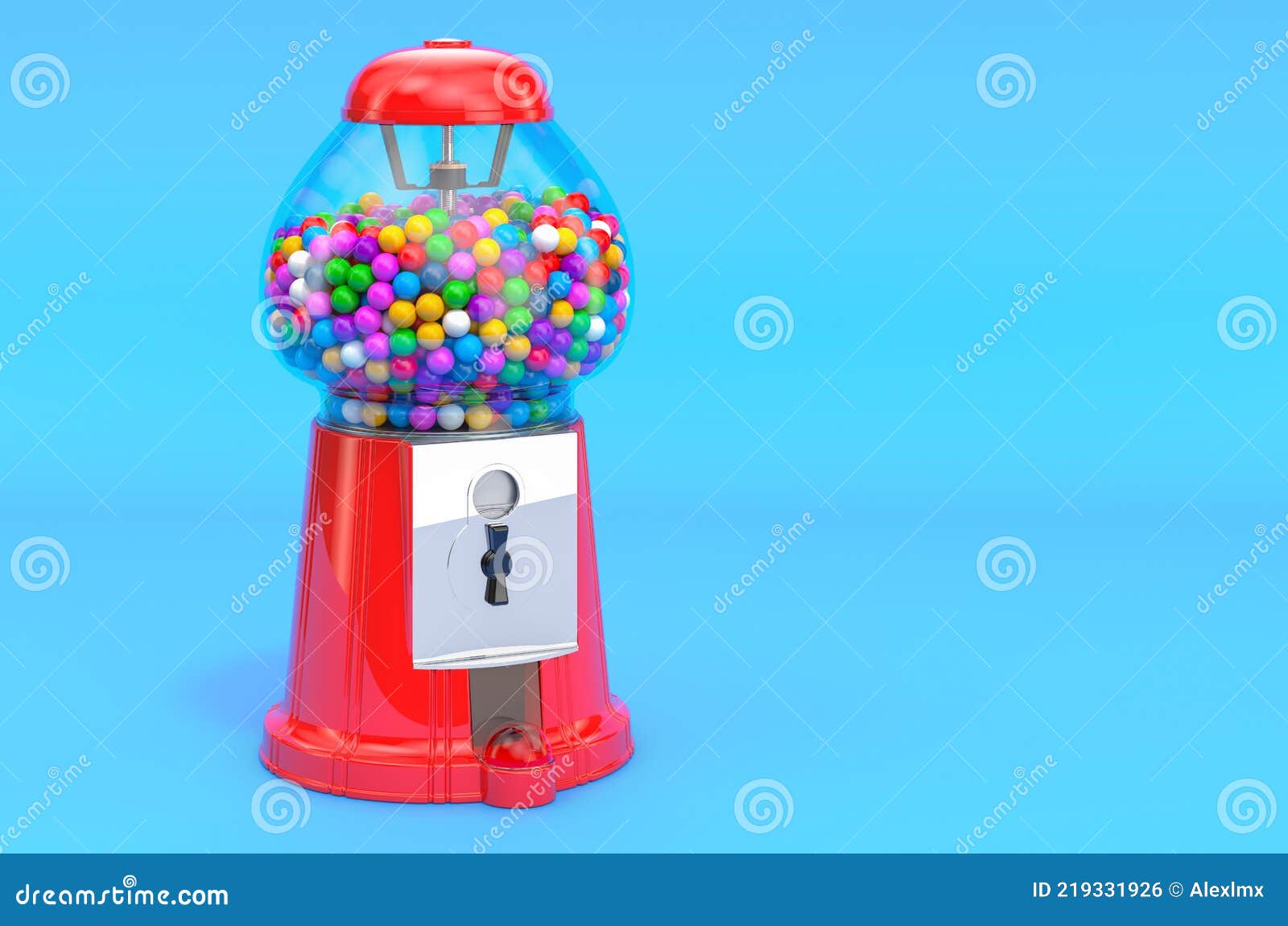 Blue Haired Female Gumball Machine - wide 6