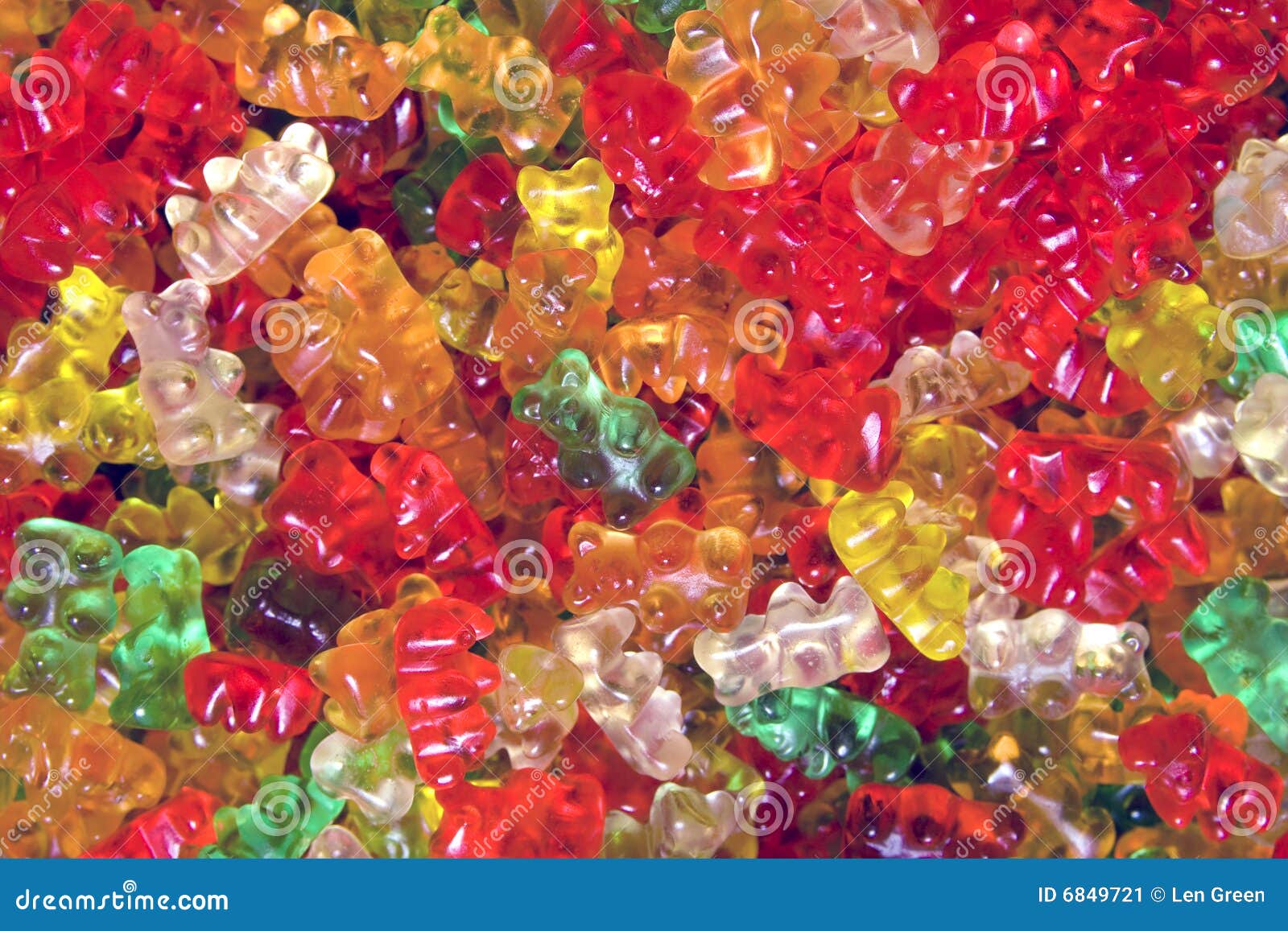 Gummi bears editorial photo. Image of crunch, flavored 6849721