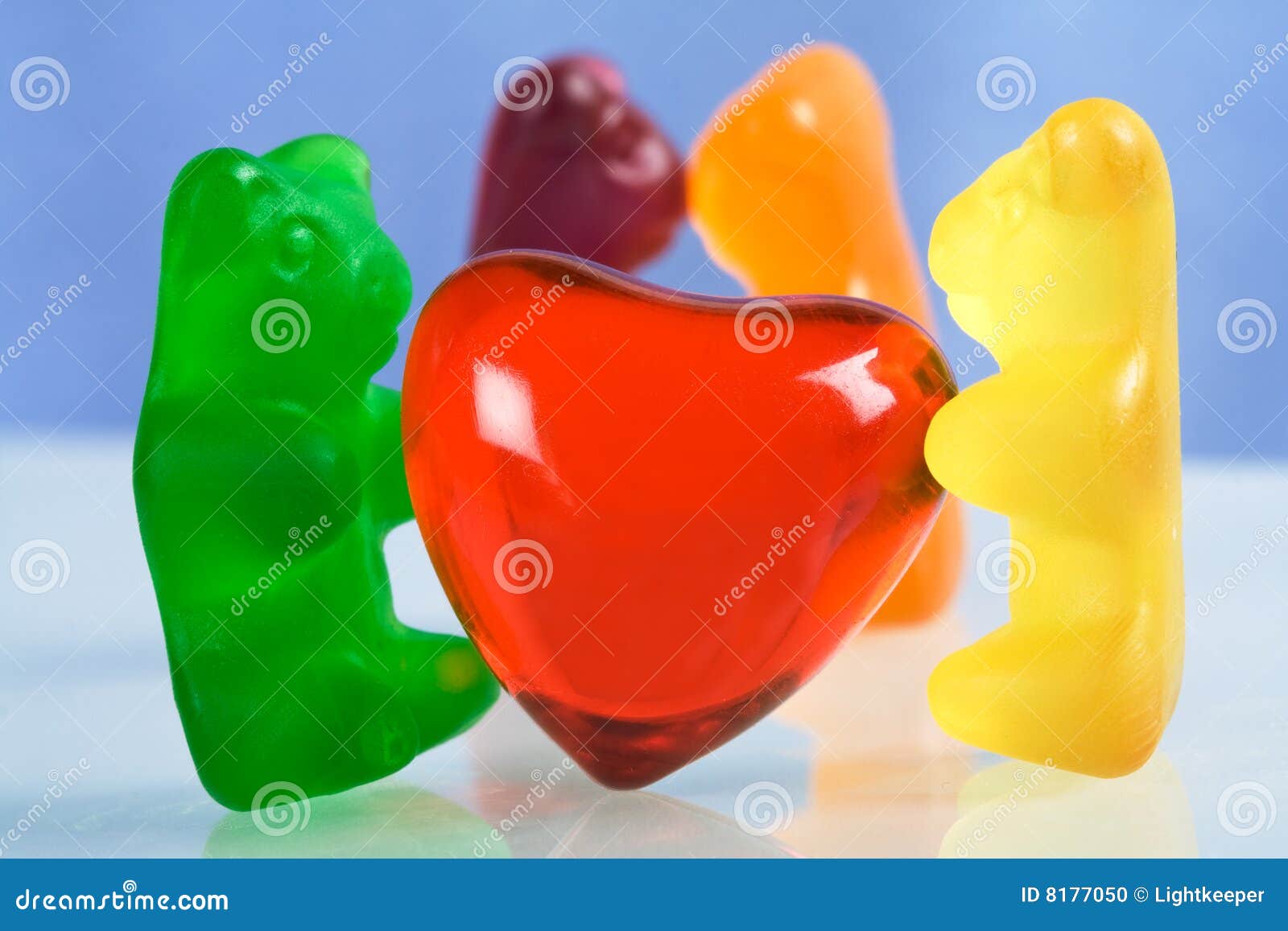 Green gummy bear Royalty Free Vector Image - VectorStock