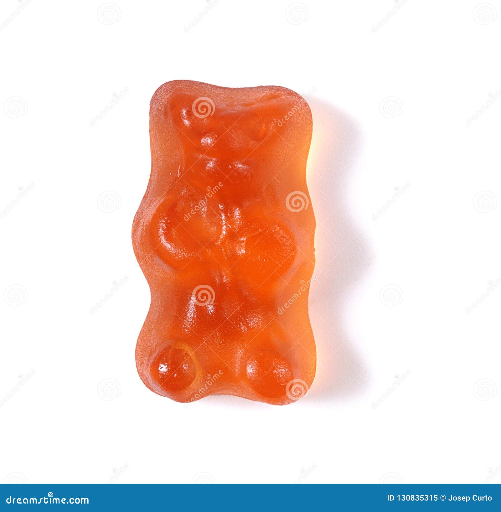 Purple Gummy Bear Isolated White Stock Vector by ©slasny1988 185420096