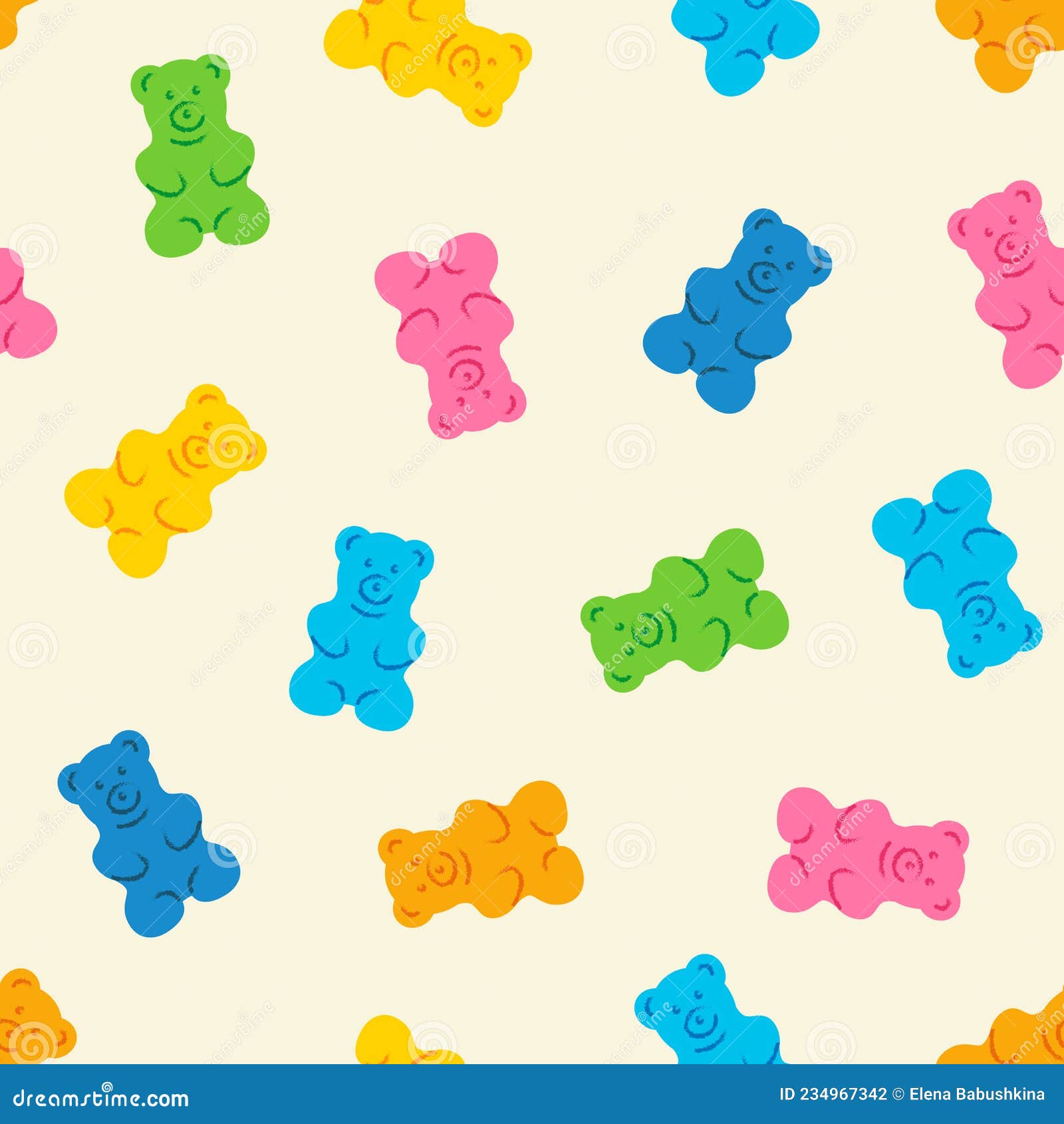 Gummy Bears Vector Art & Graphics