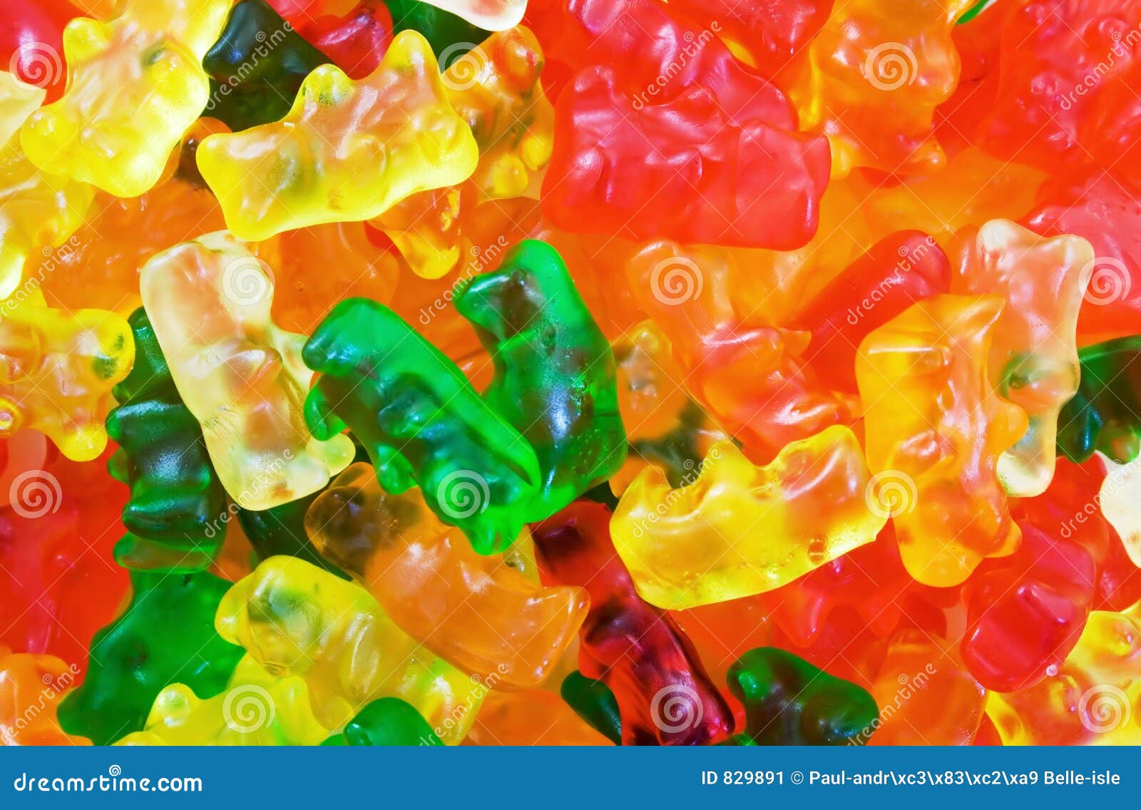 Gummy bears editorial photo. Image of shiny, flavored, food 829891
