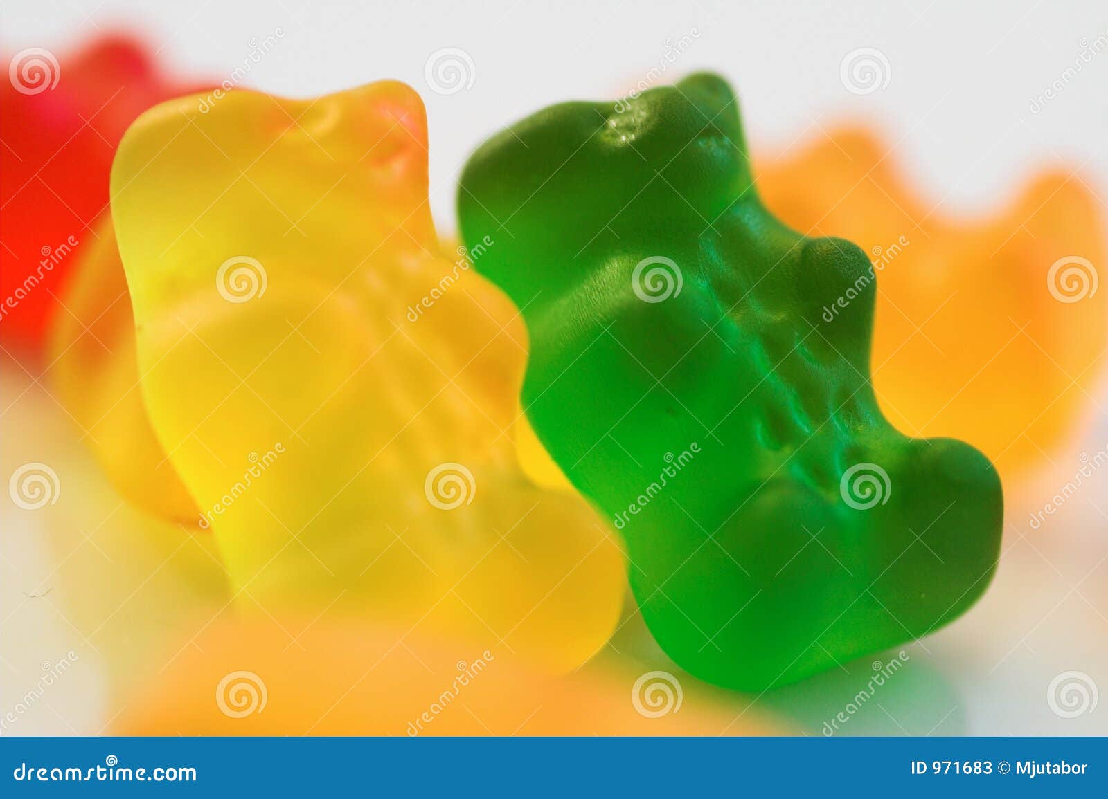Gummy bears editorial stock photo. Image of yummy, sweets 971683