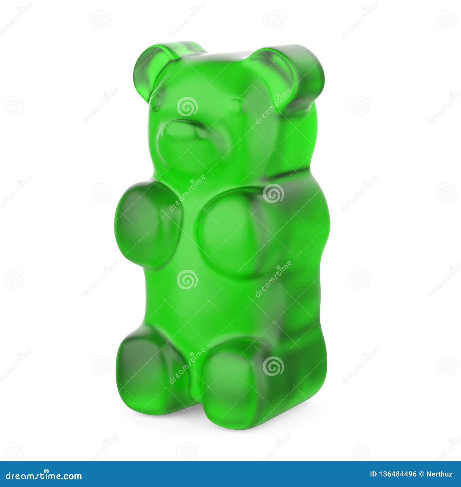 Gummy Bears Candy Isolated editorial photo. Illustration of bears -  136484496