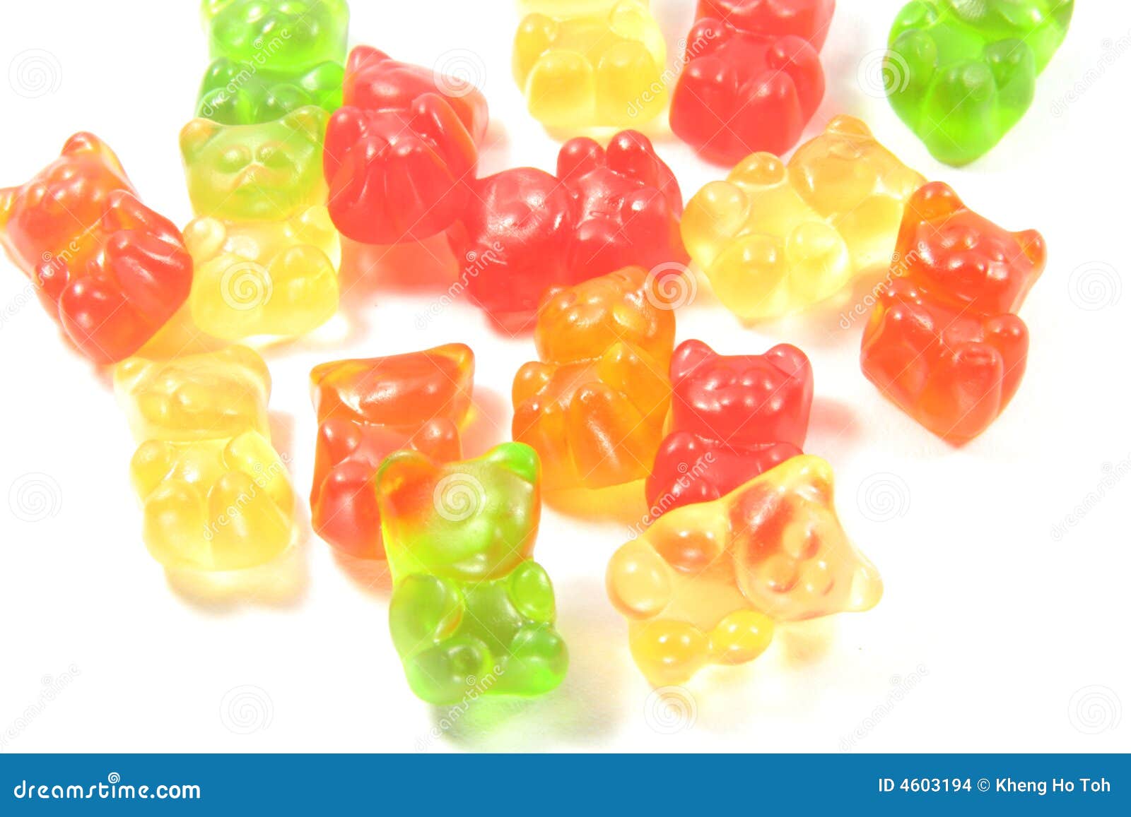 Gummy Bears in Different Colors Editorial Stock Image Image of jelly