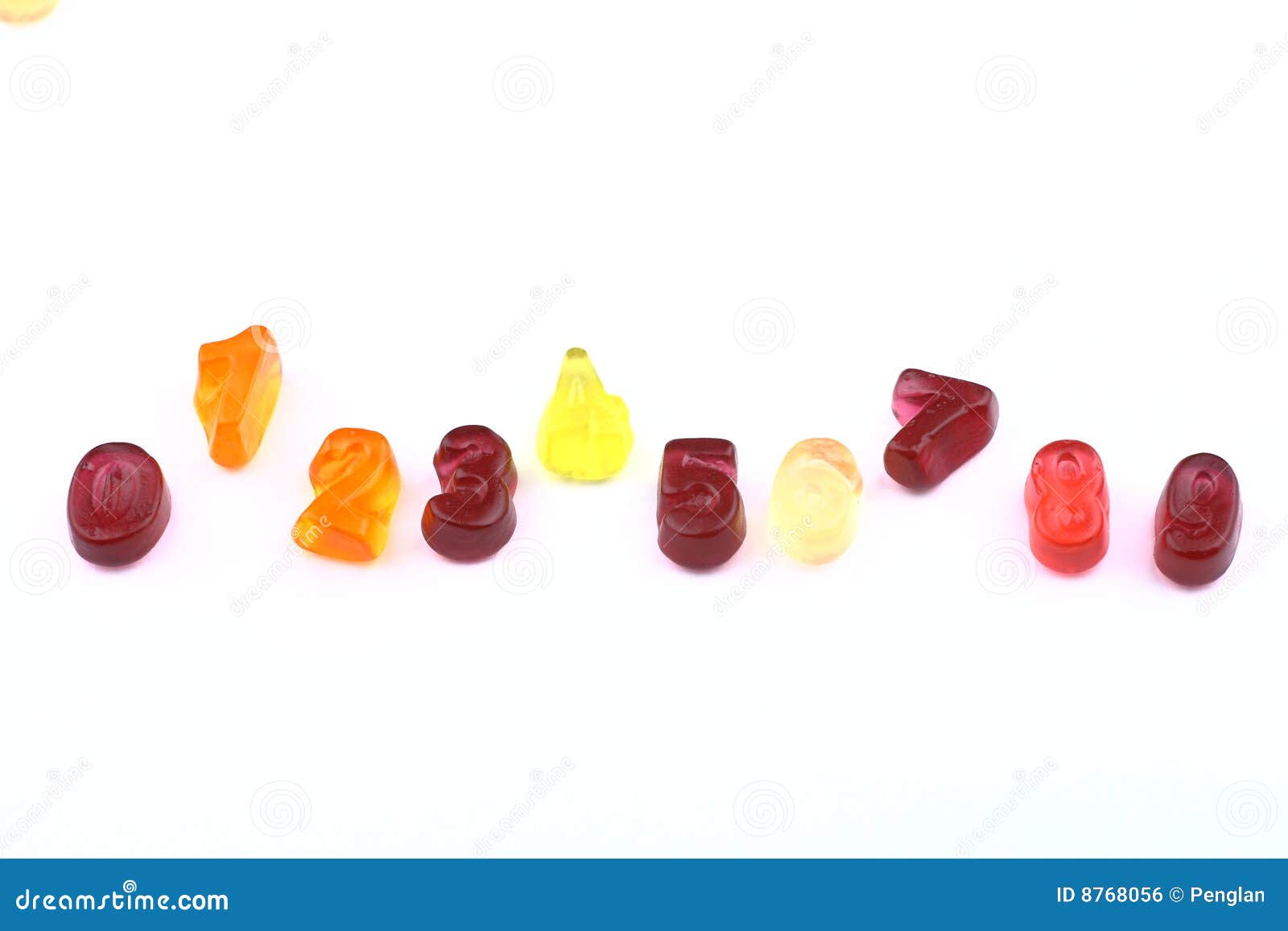Gummy candies stock photo. Image of addict, delight, confection 8768056