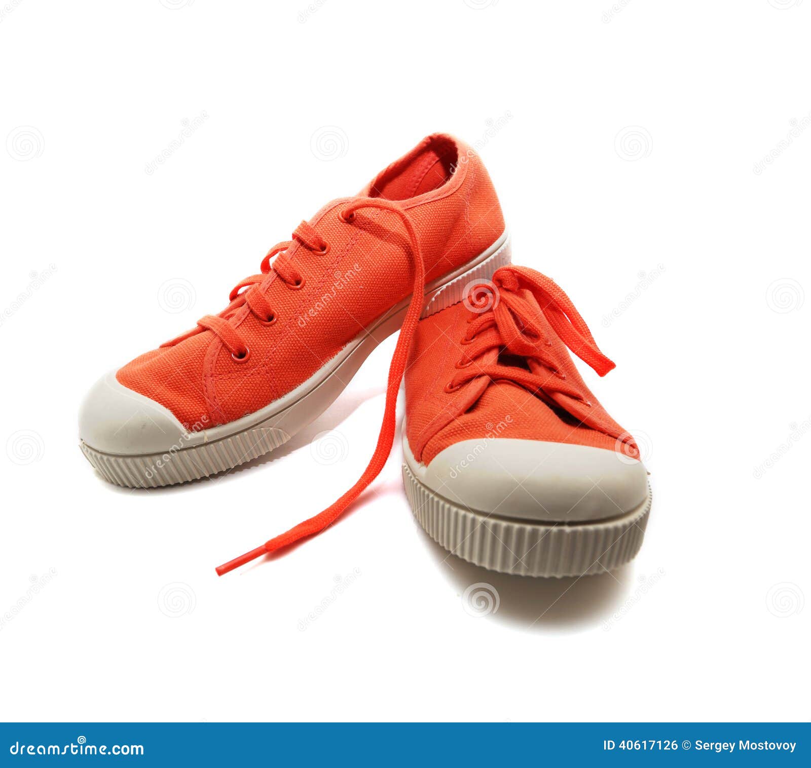 Gumshoes stock photo. Image of classic, footwear, bootlace 40617126