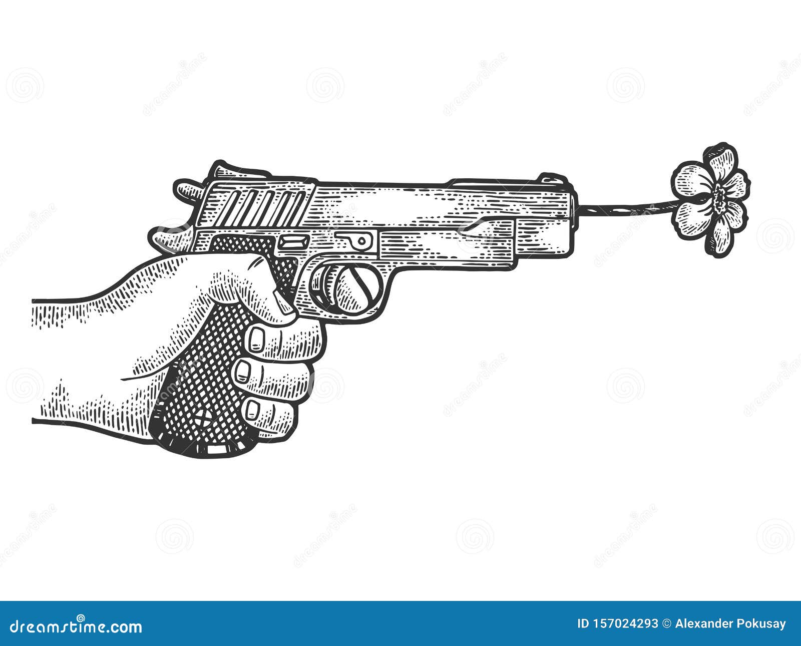 Free Free 332 Flower Gun Svg SVG PNG EPS DXF File