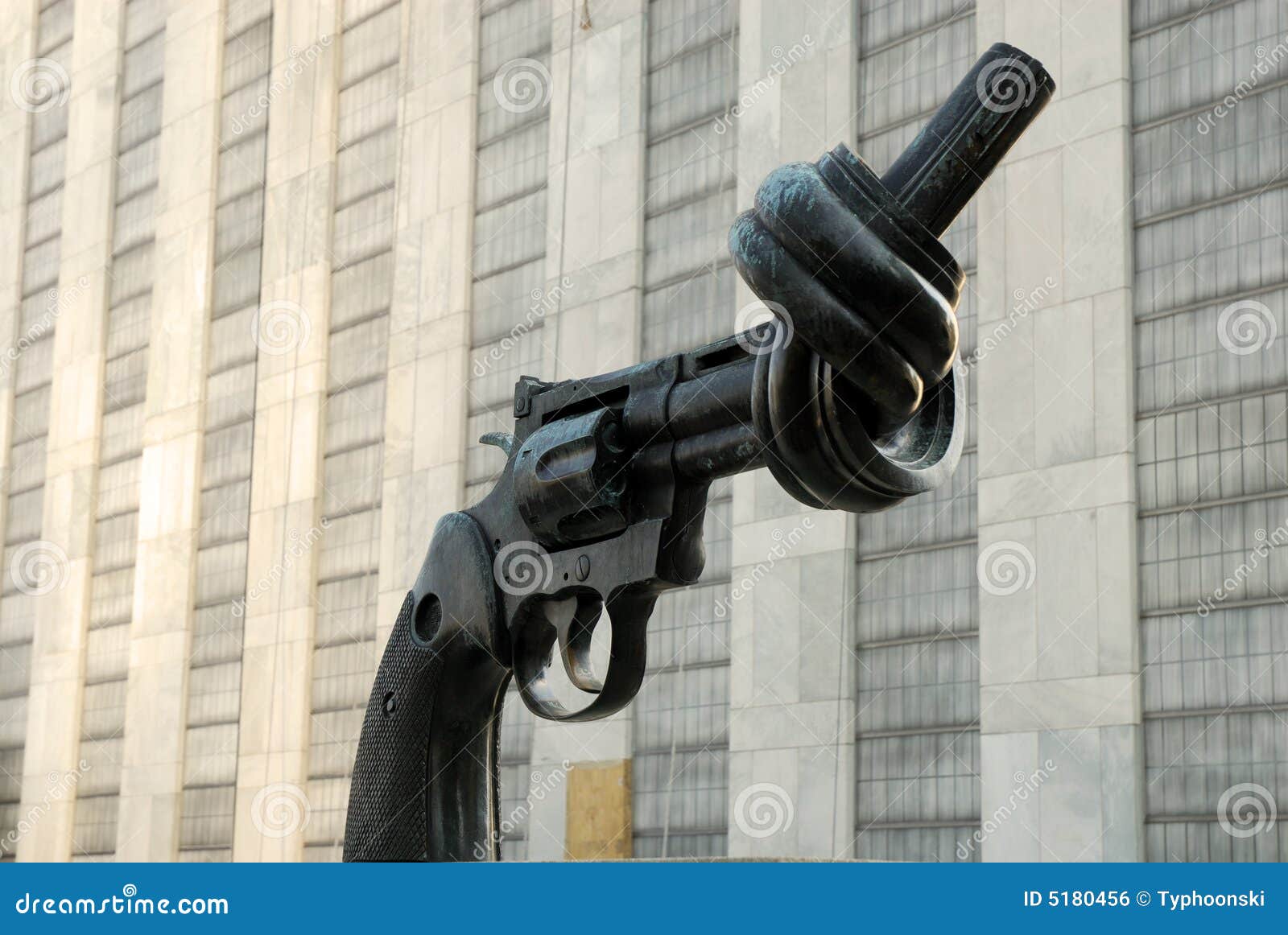 Gun Tied In A Knot Editorial Photo Image 5180456