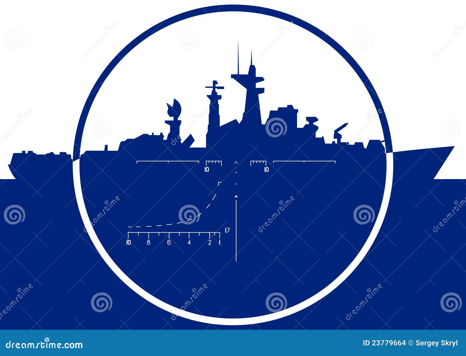 At gunpoint stock vector. Illustration of industry, military 23779664