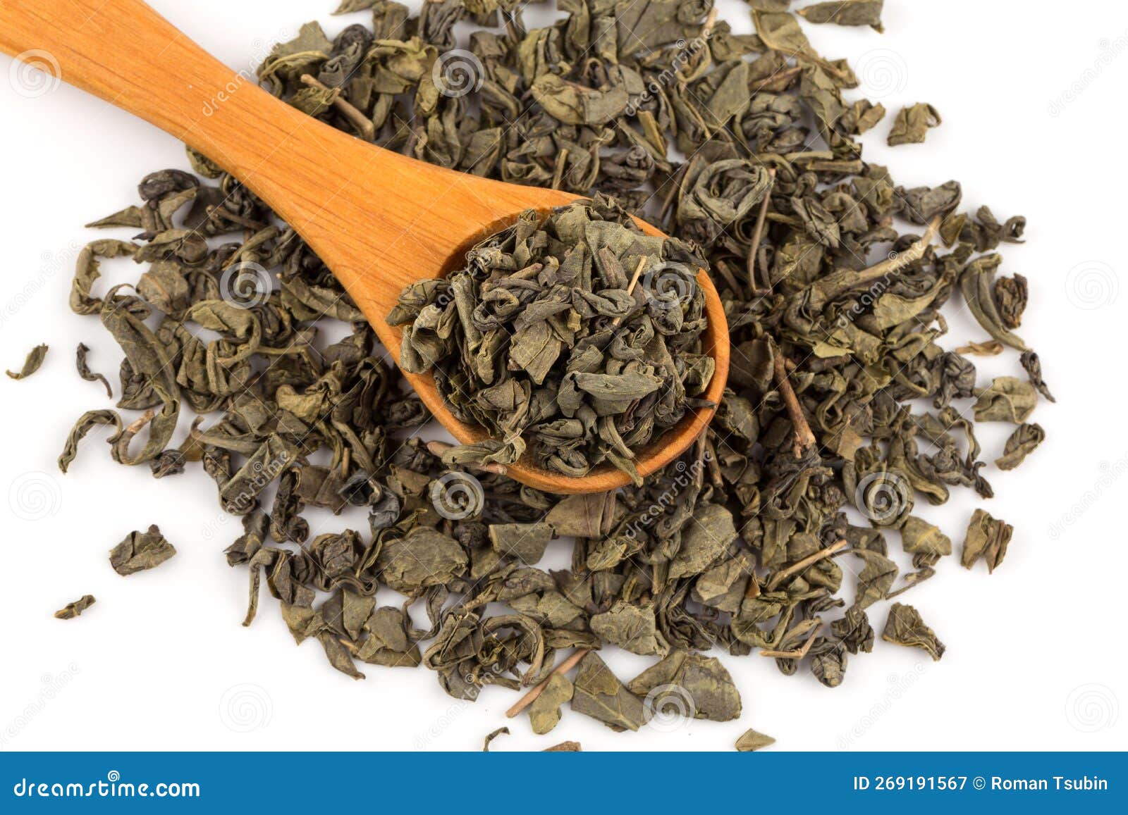 Gunpowder green tea stock image. Image of background 269191567