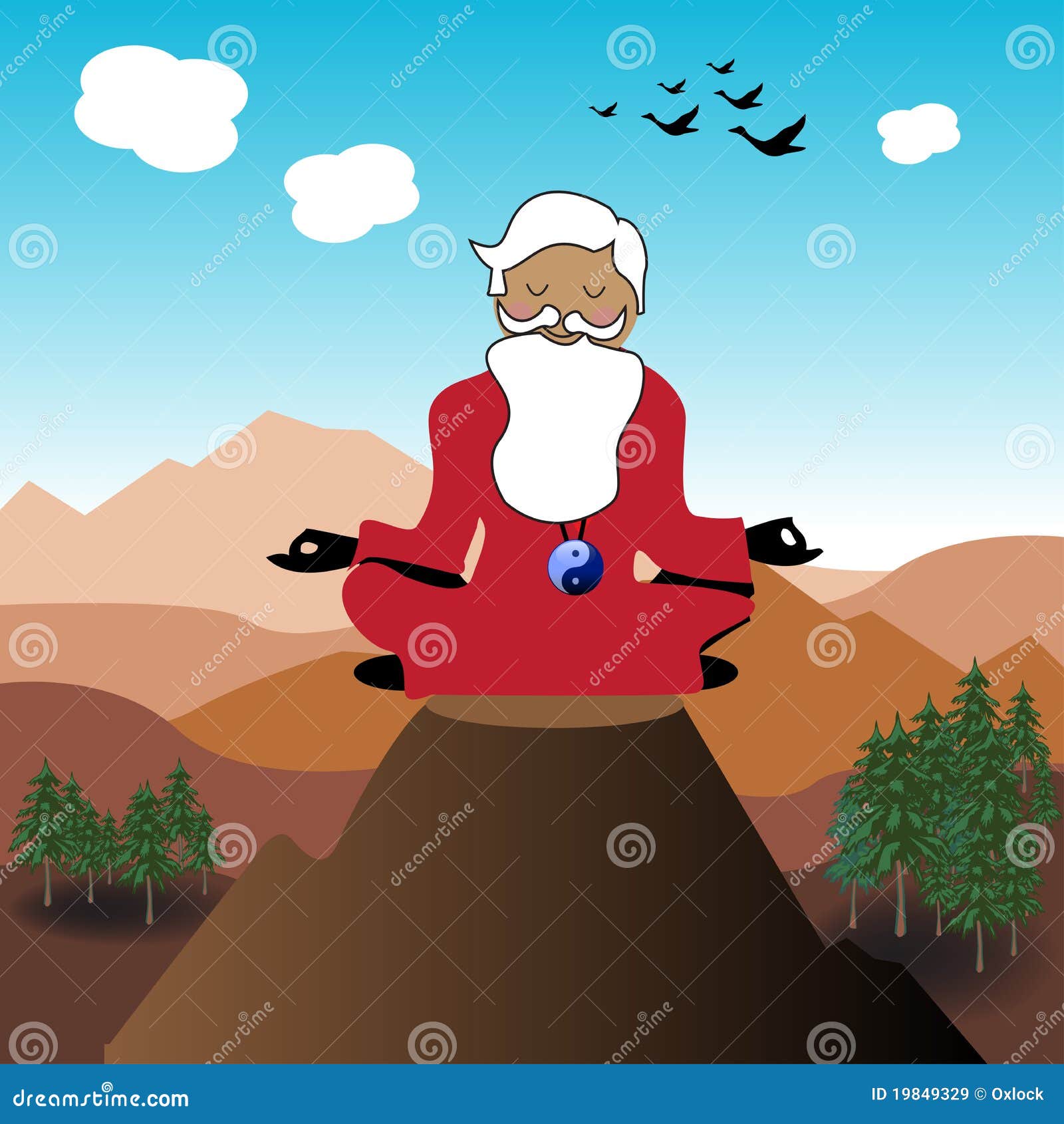 clipart man on mountaintop - photo #18