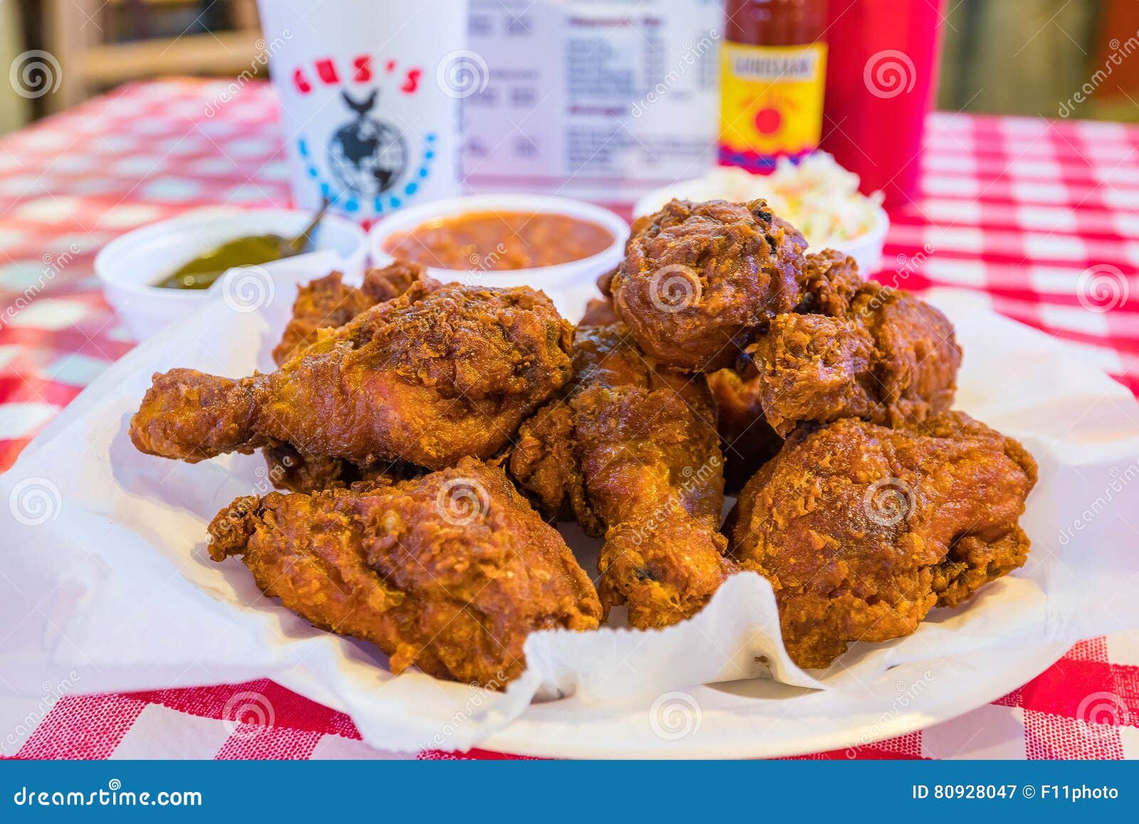 Gus`s World Famous Fried Chicken Stock Image - Image of ...