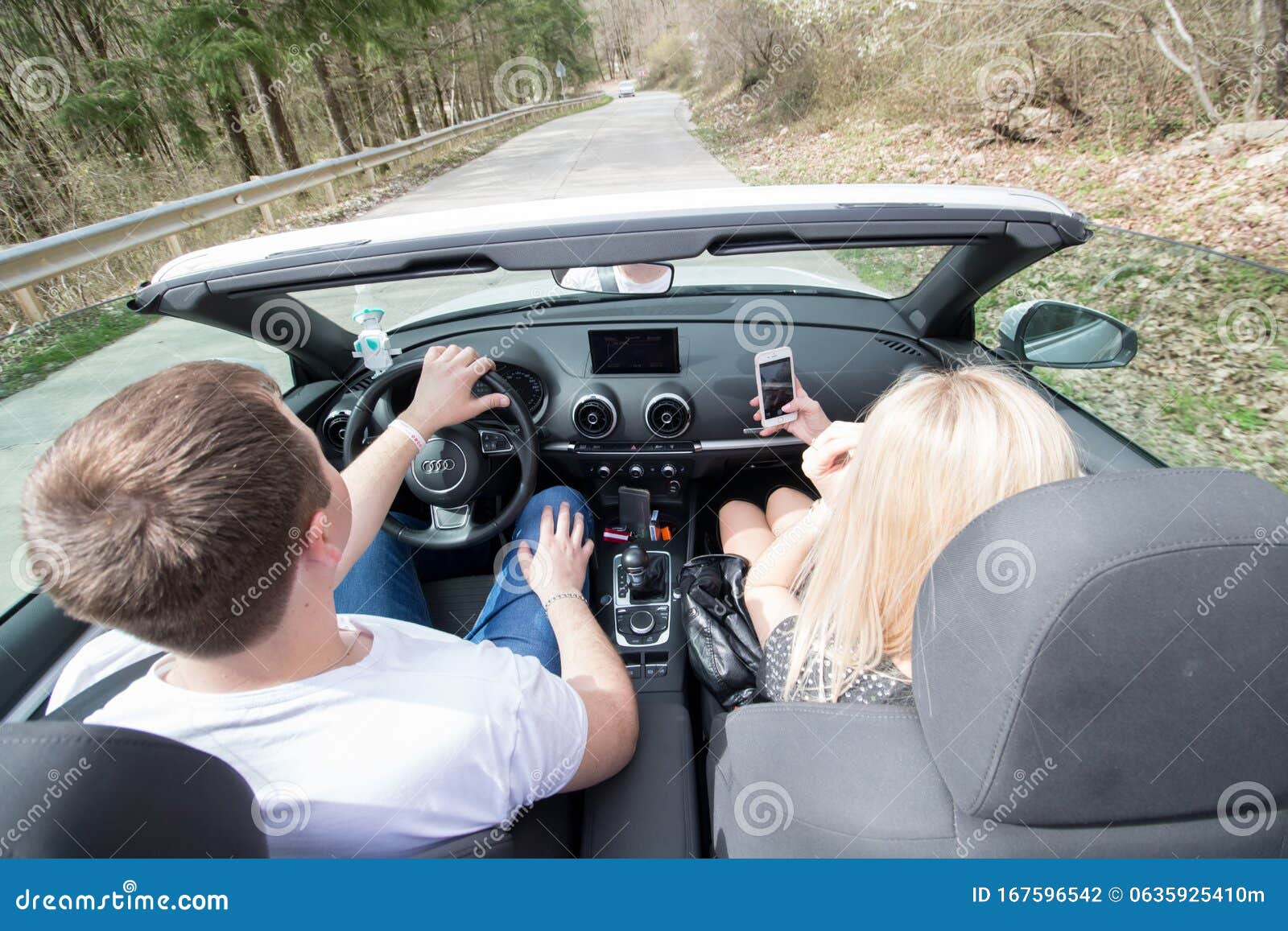 Girl Riding A Guy