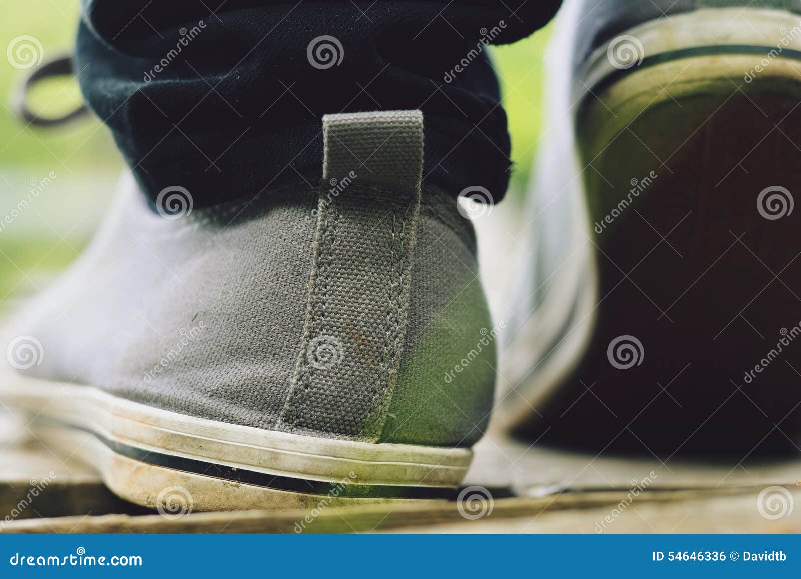 Guy Goes in Sneakers on the Pier Stock Photo - Image of adult, city ...