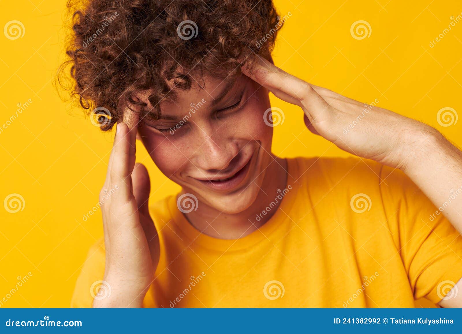 Curly Hair on a Guy with Blonde Hair - wide 2