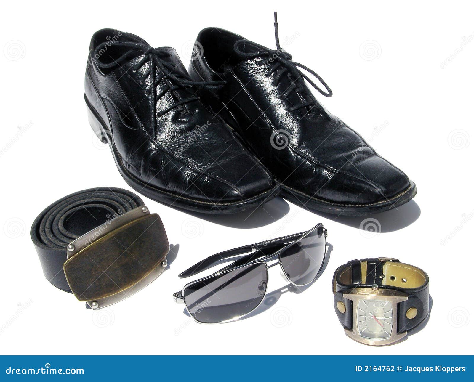 Guy stuff! stock photo. Image of shades, belt, current 2164762