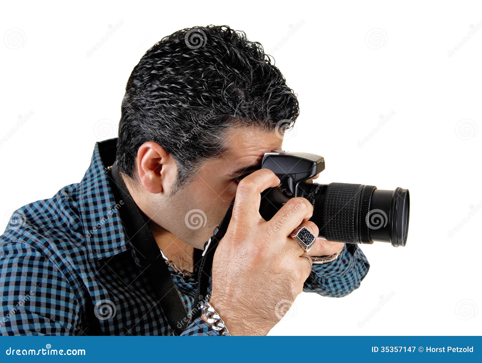 Guy Taking Pictures. Royalty Free Stock Photography Image 35357147
