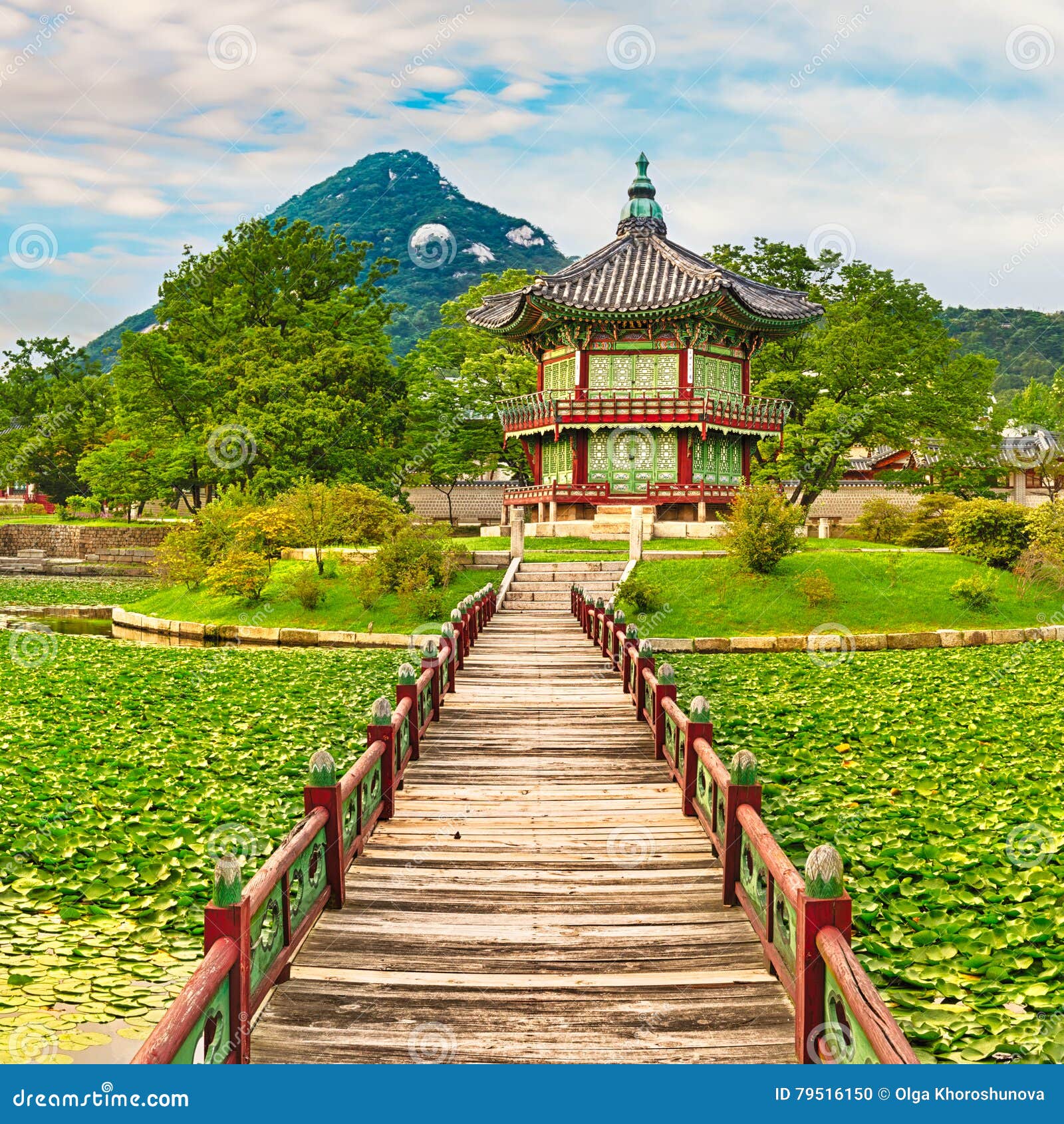 Gyeongbokgung Palace  South  Korea  Stock Photo Image of 