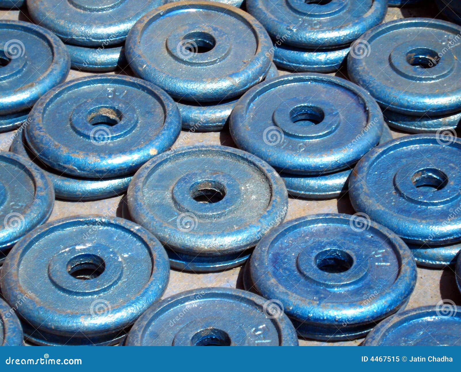 Gym Equipment Weights stock image. Image of disk, heavy 4467515