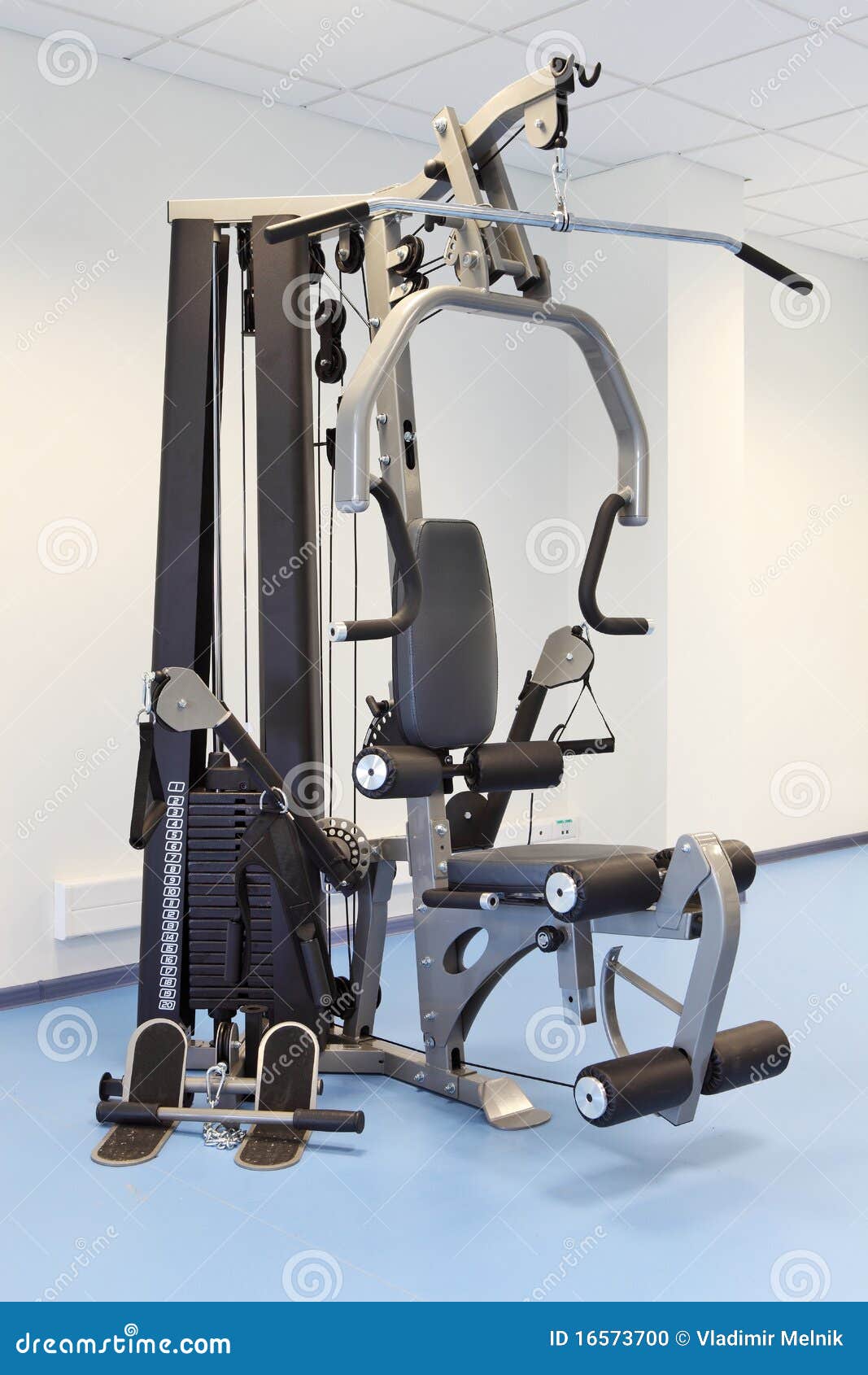 Gym and muscle machine stock photo. Image of aerobic 16573700