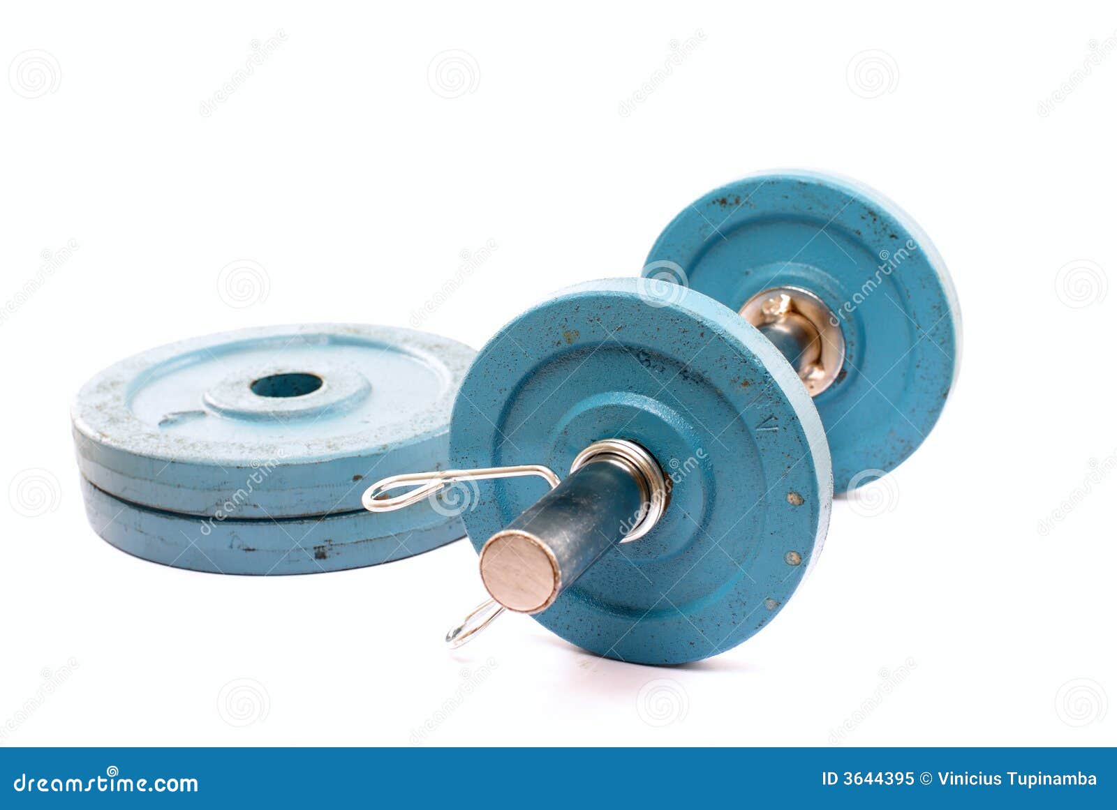 Gym Weight stock image. Image of club, blue, bodybuilding 3644395