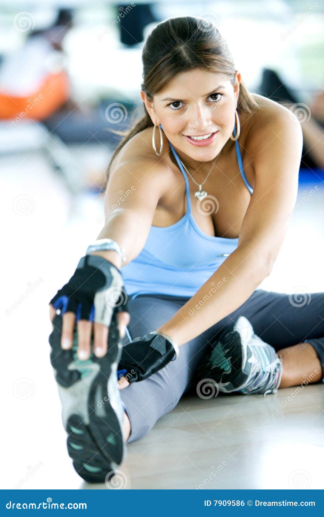 Gym Woman Royalty Free Stock Image - Image: 7909586