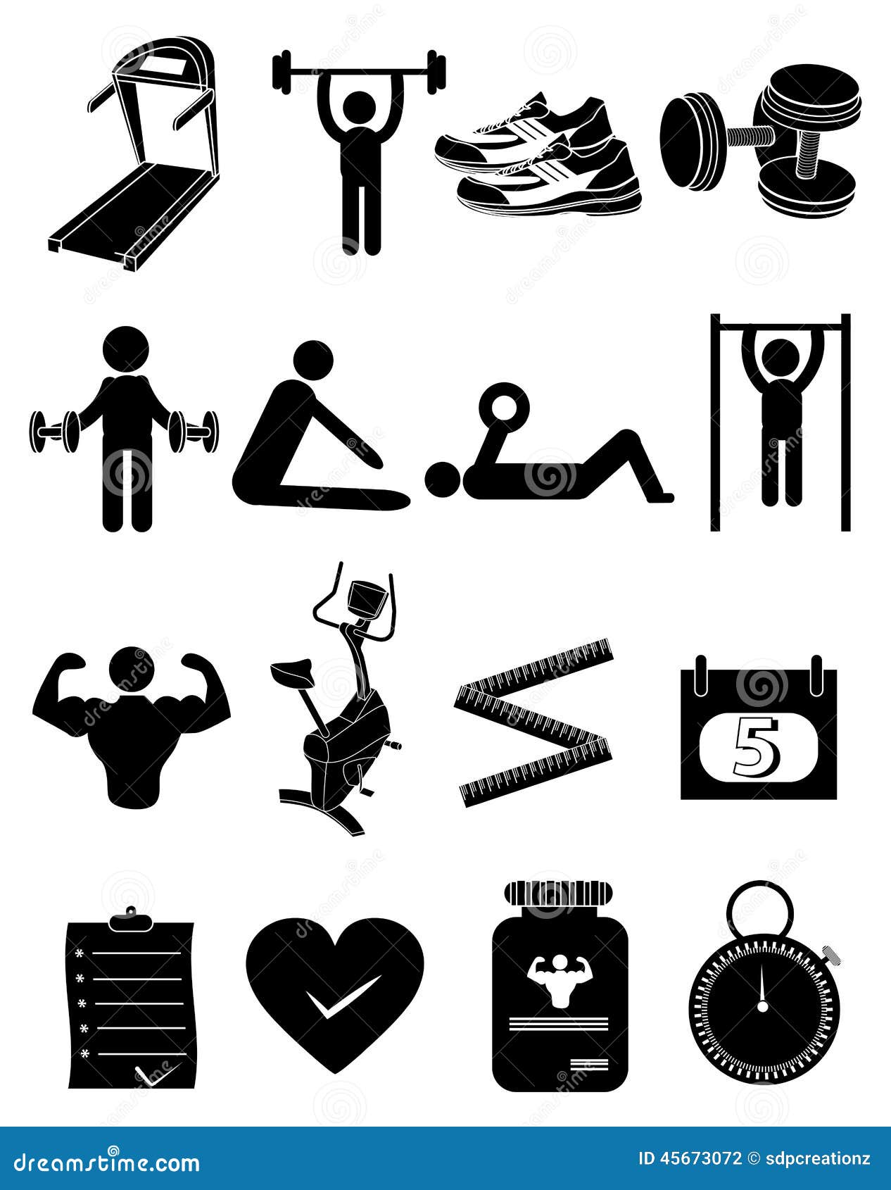 workout stock icons workout stock icons