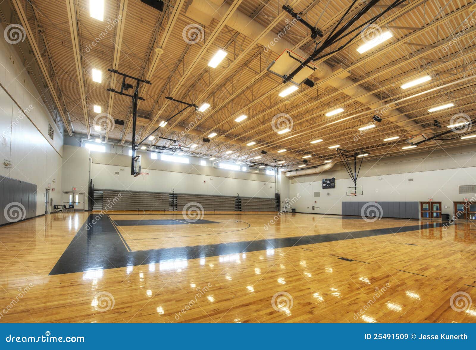 gymnasium at middle school