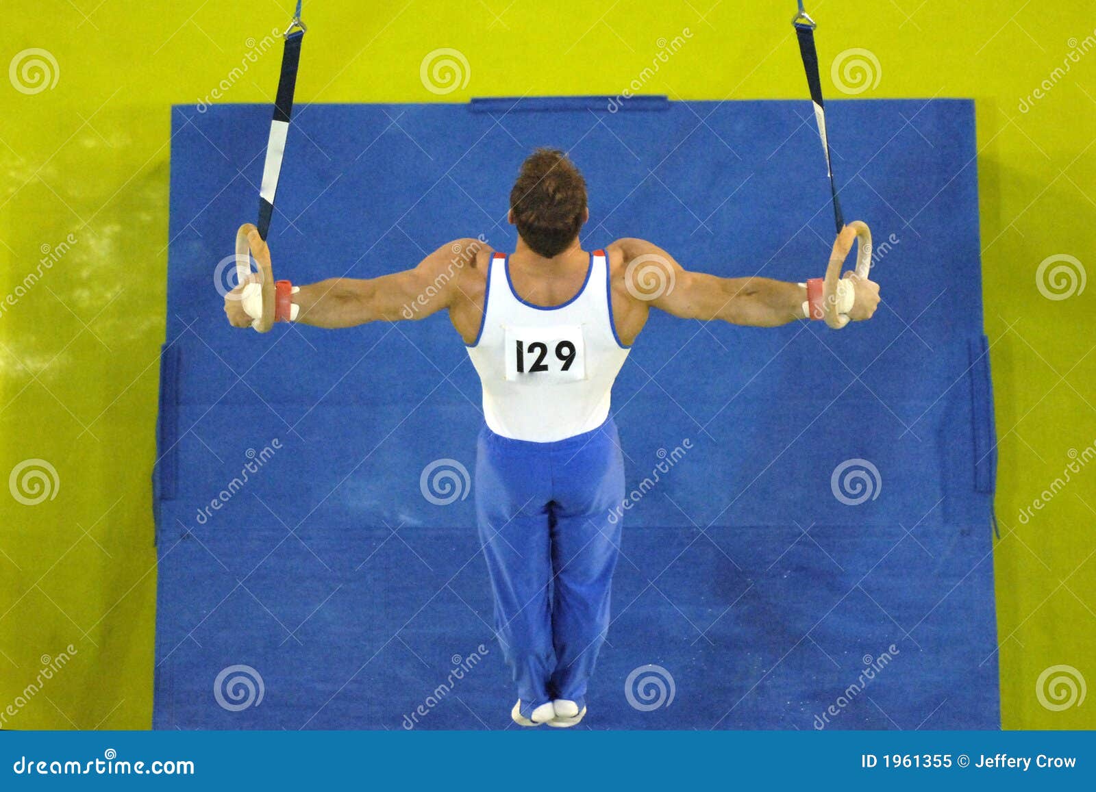 Gymnast rings 003 stock image. Image of routine, rings 1961355