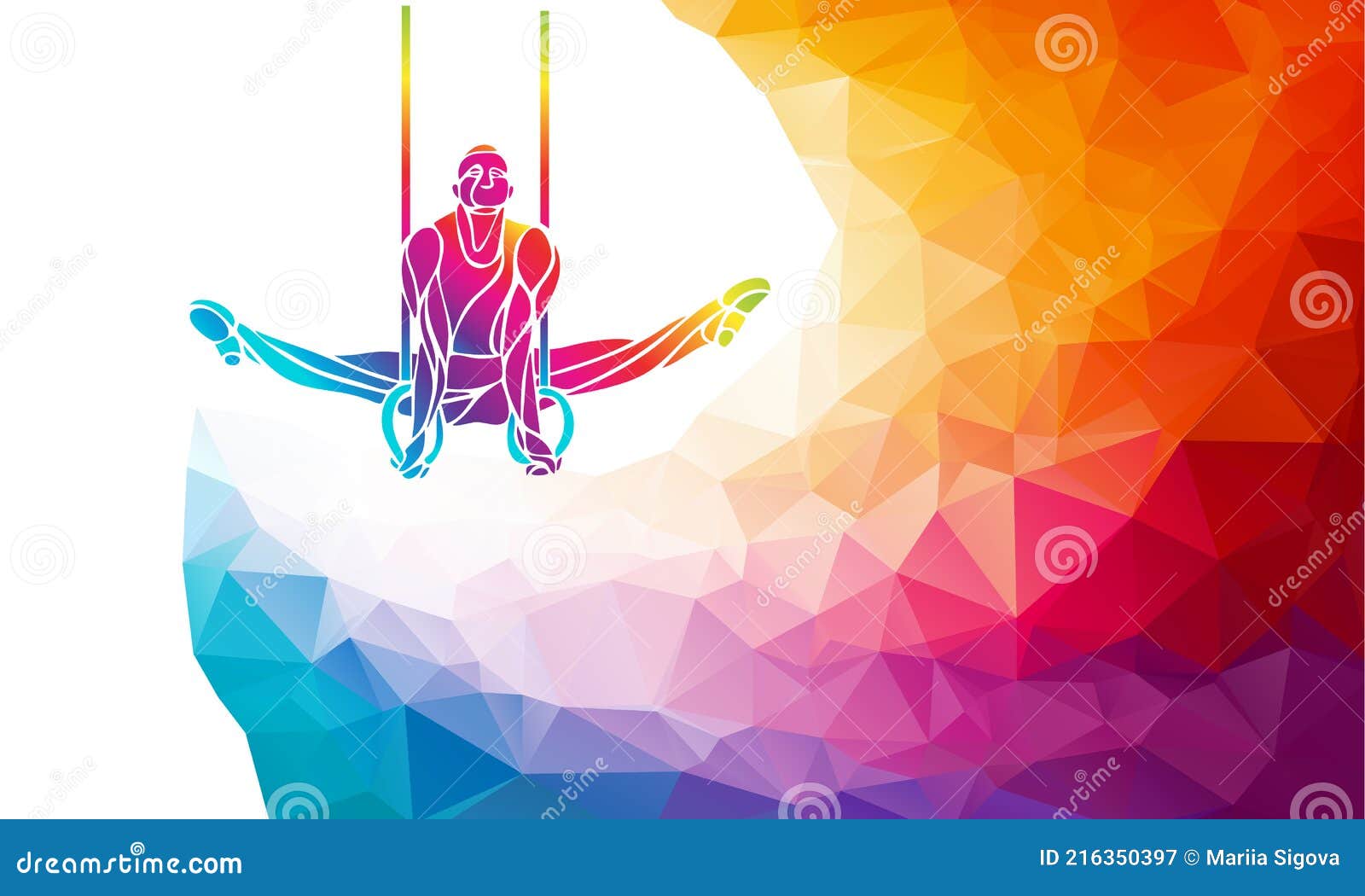 Sport silhouette gymnastics 17 - Stock Illustration [64816678] - PIXTA