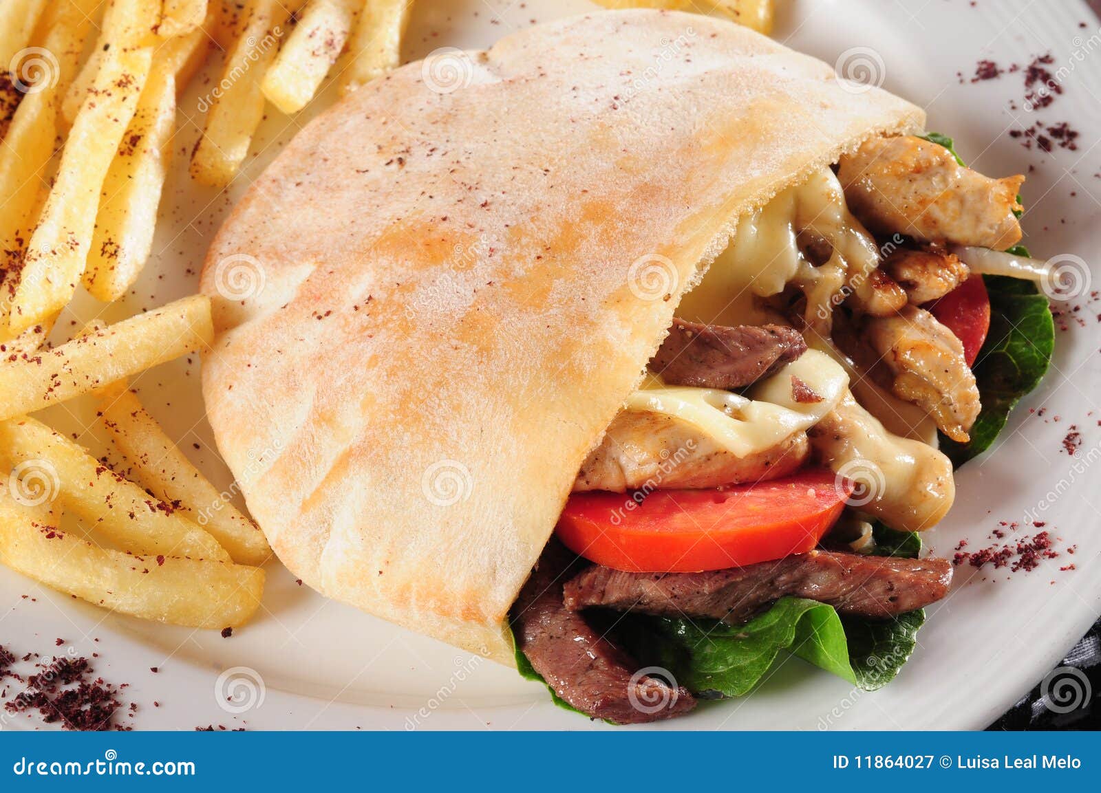 Gyro Or Shawarma Sandwich Royalty Free Stock Photography Image 11864027