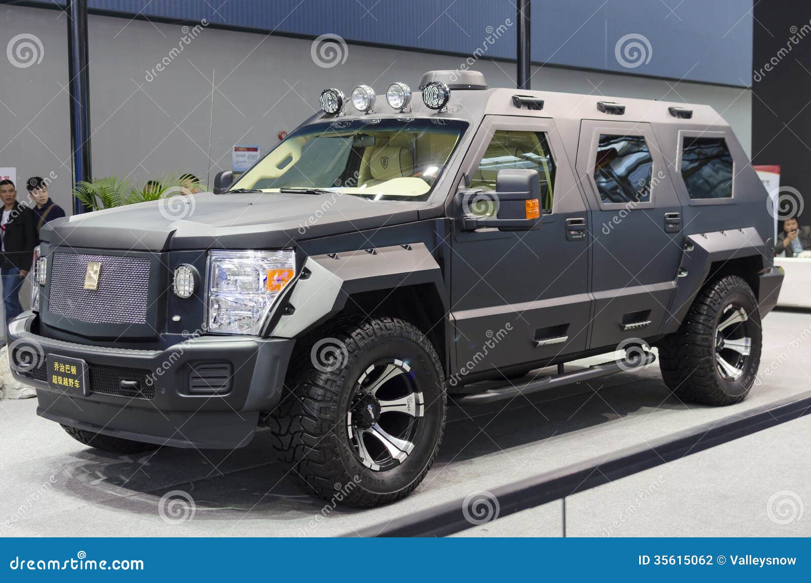 2013 GZ AUTOSHOW-George Patton SUV Eccellente Fotografia Editoriale