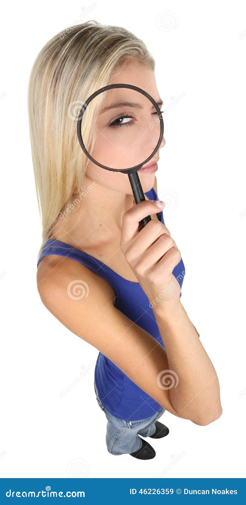 Hubsche Detektiv Dame Concept Stockbild Bild Von Detektiv Concept
