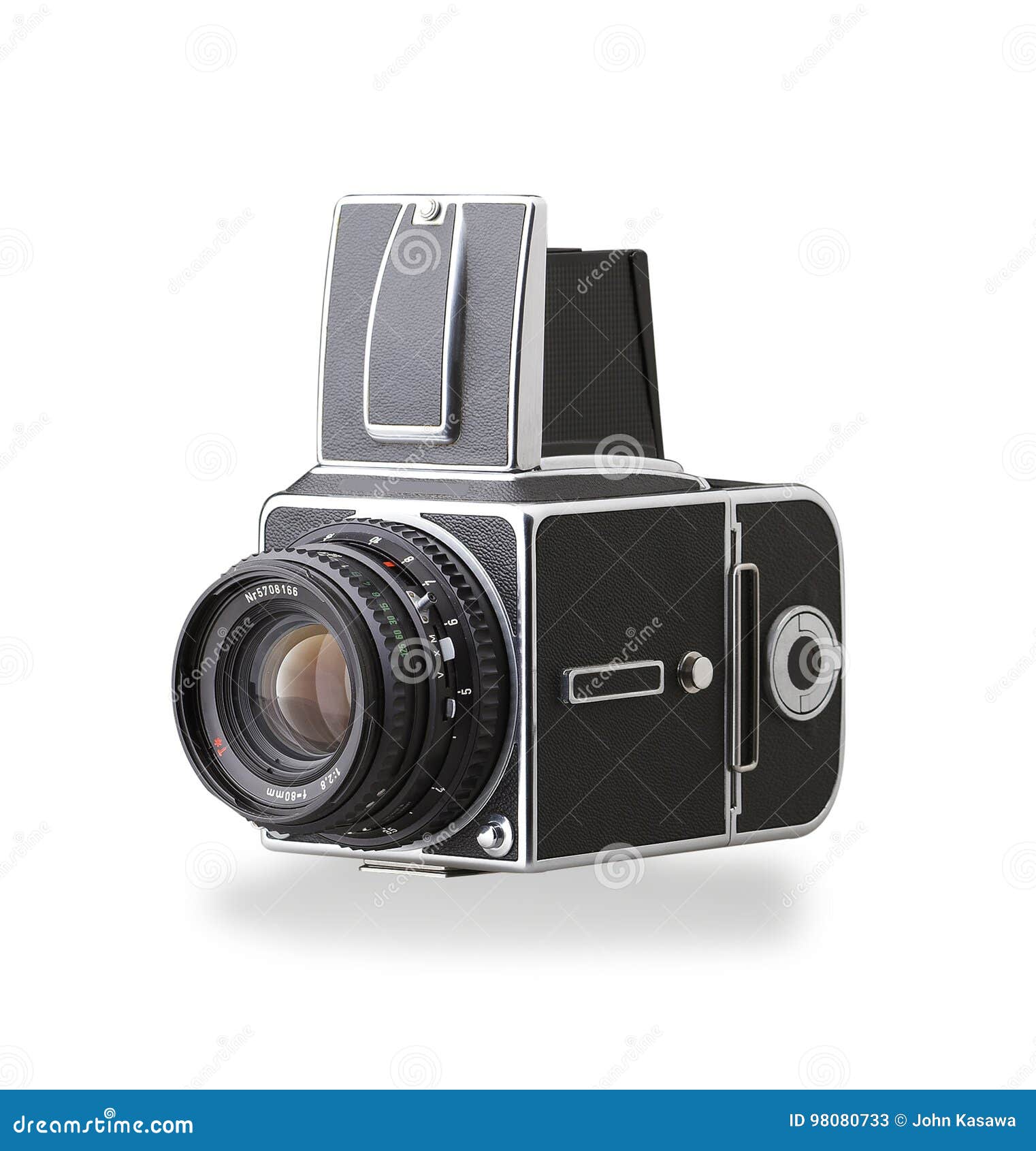 H Camera Vintage Style Isolated Editorial Stock Photo Image of film