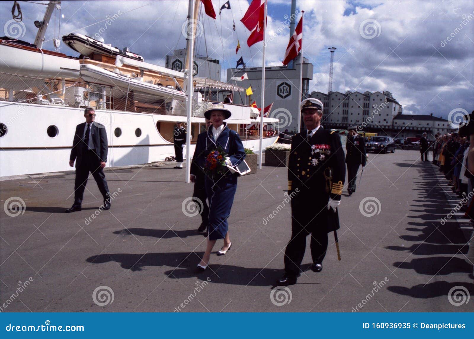 H.M.the Queen Margrethe II and Late Price Henrik Denamrk Image - of travel, commerce: 160936935