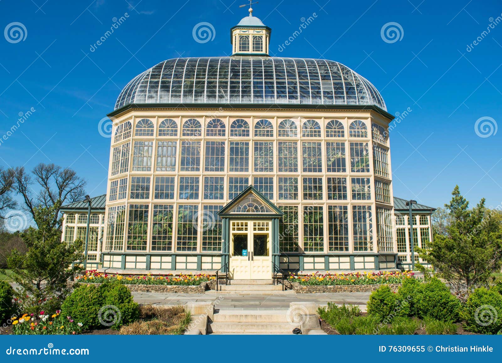 H P Rawlings Conservatory And Botanic Gardens In Druid Hill Par