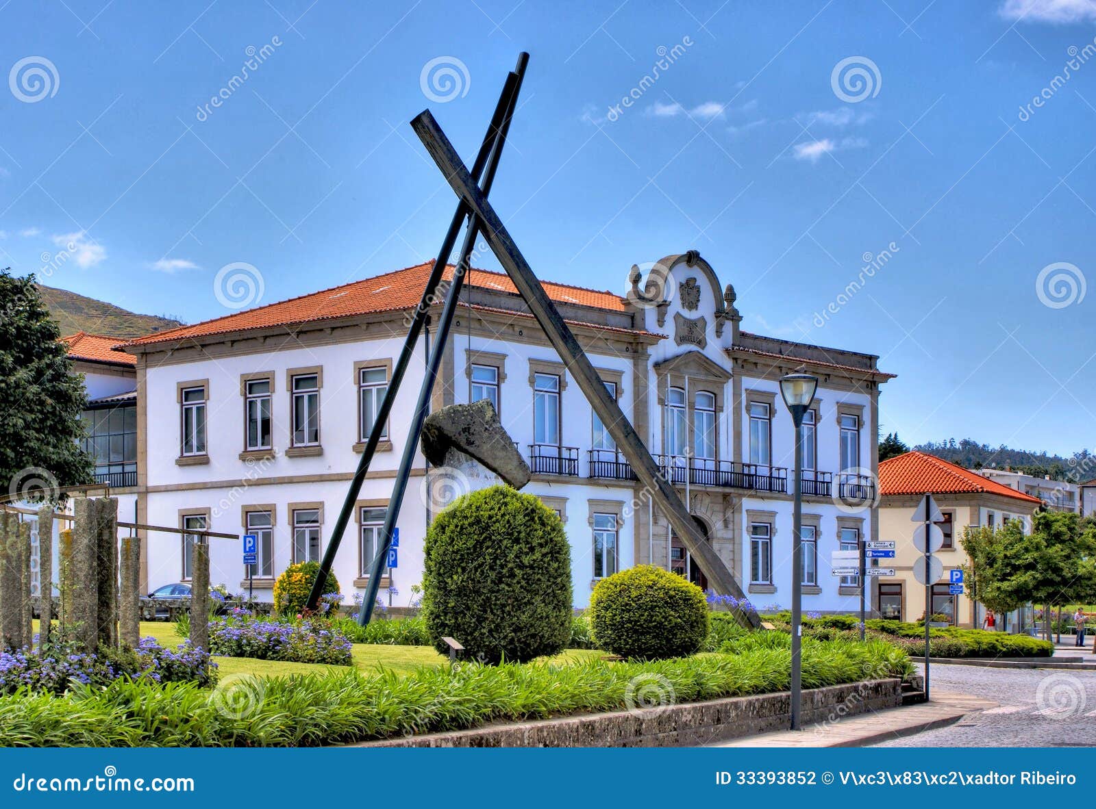 H  tel Ville Vila Nova Cerveira Photo stock Image portugal