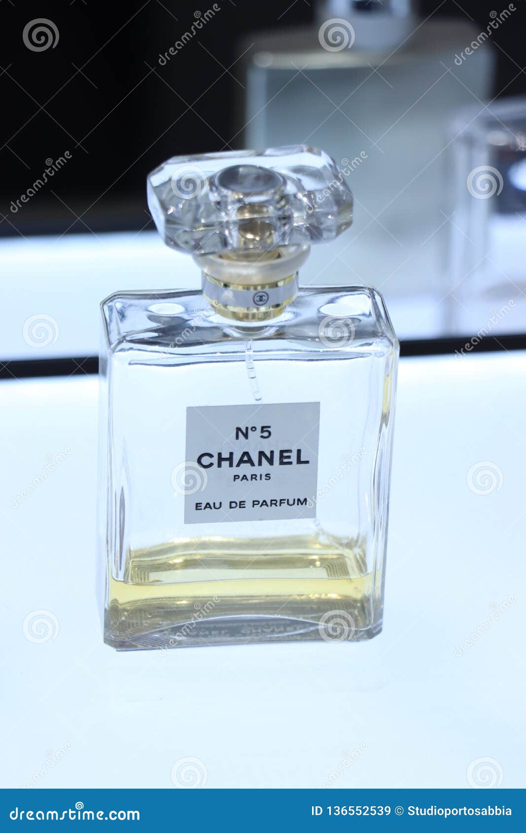 chanel no 5 empty perfume bottle