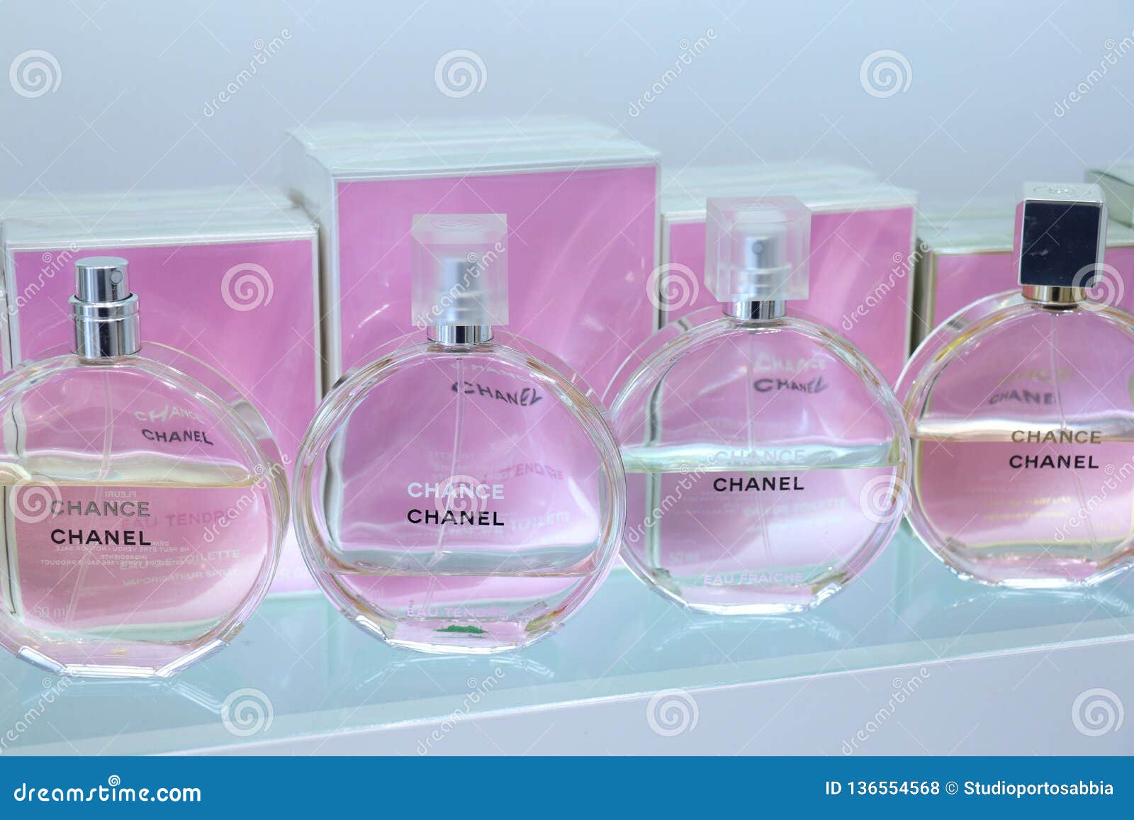 Chance 5in1For Women's Fragrance Gift Set 7.5ml X5 (5 Pieces) US Test Oil  basd Long Lasting