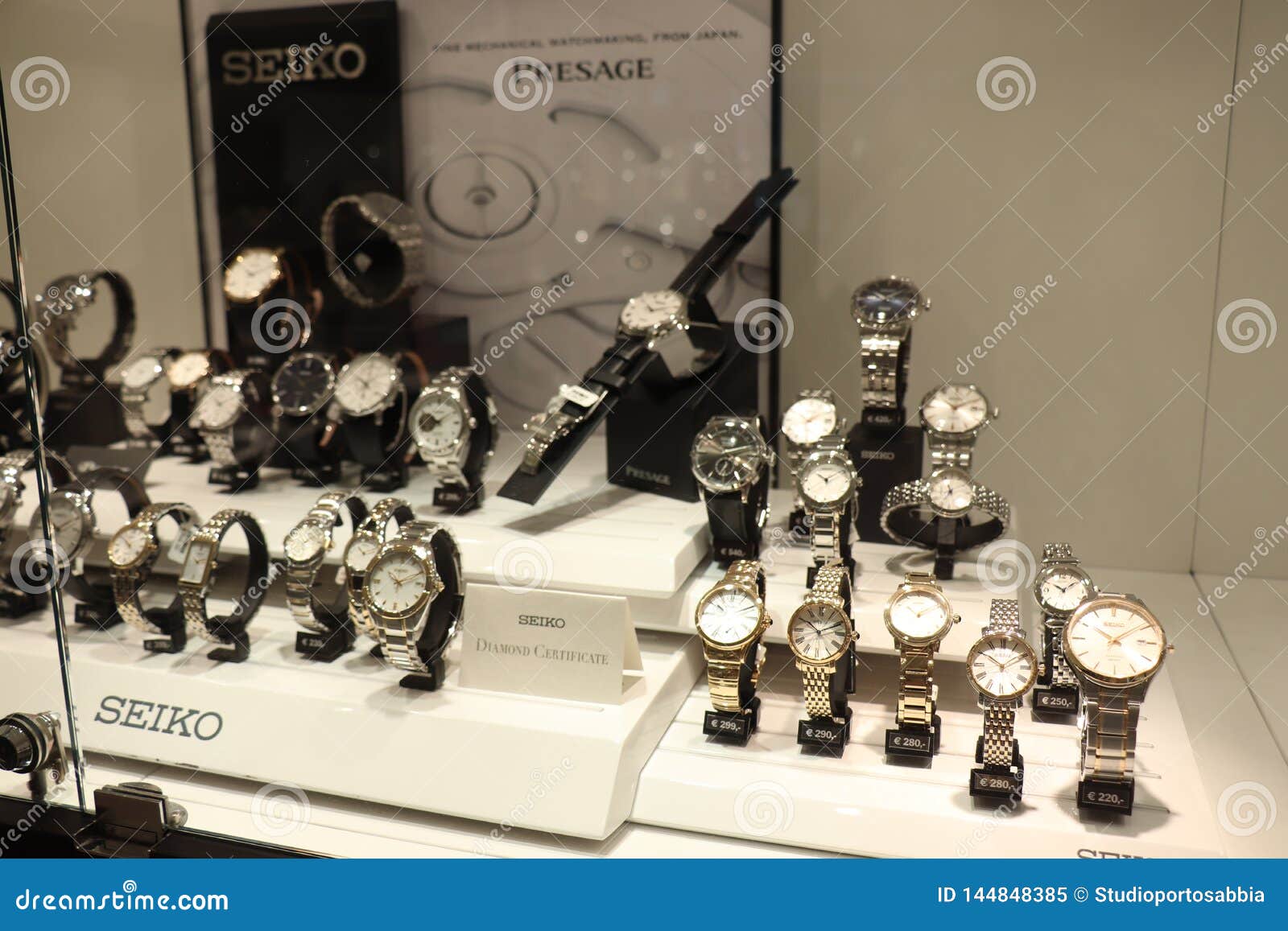 Haarlem, the Netherlands - October 6th 2018: Seiko Watches Editorial ...