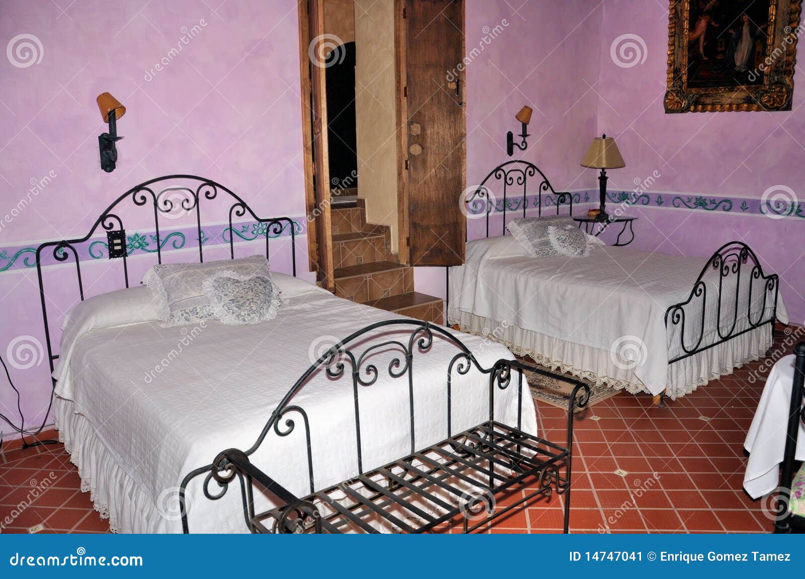 hacienda bedroom