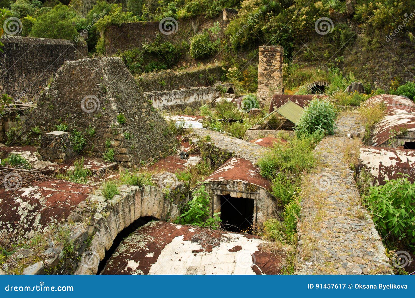 hacienda santa maria regla, hidalgo. mexico.